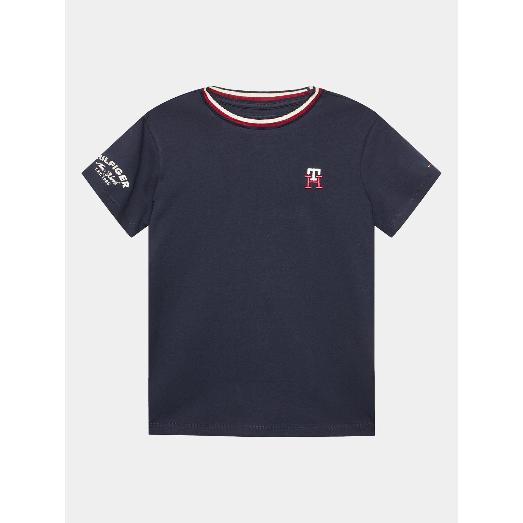 Tommy Hilfiger Tričko KB0KB08209 D Tmavomodrá Regular Fit - Pepit.sk