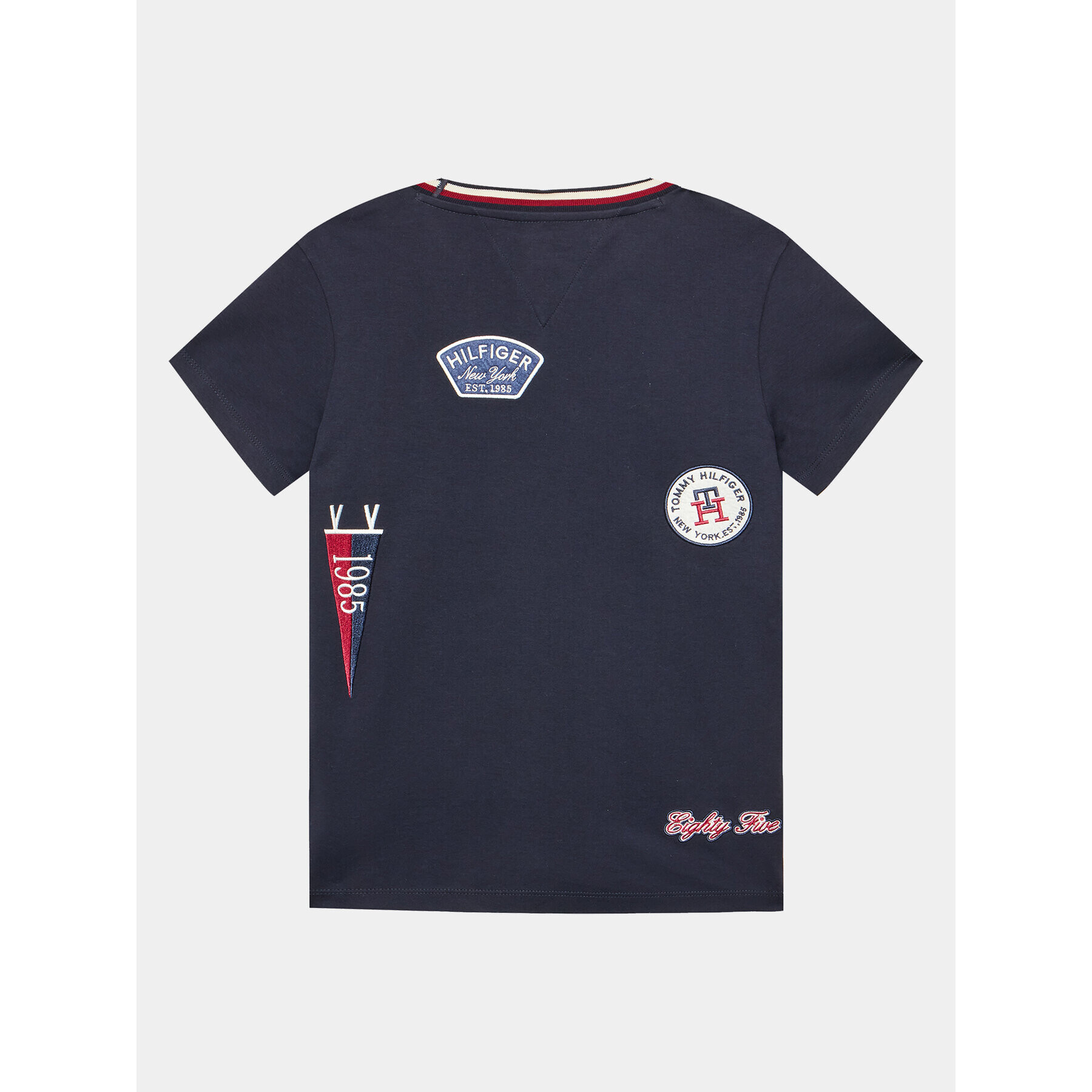 Tommy Hilfiger Tričko KB0KB08209 D Tmavomodrá Regular Fit - Pepit.sk