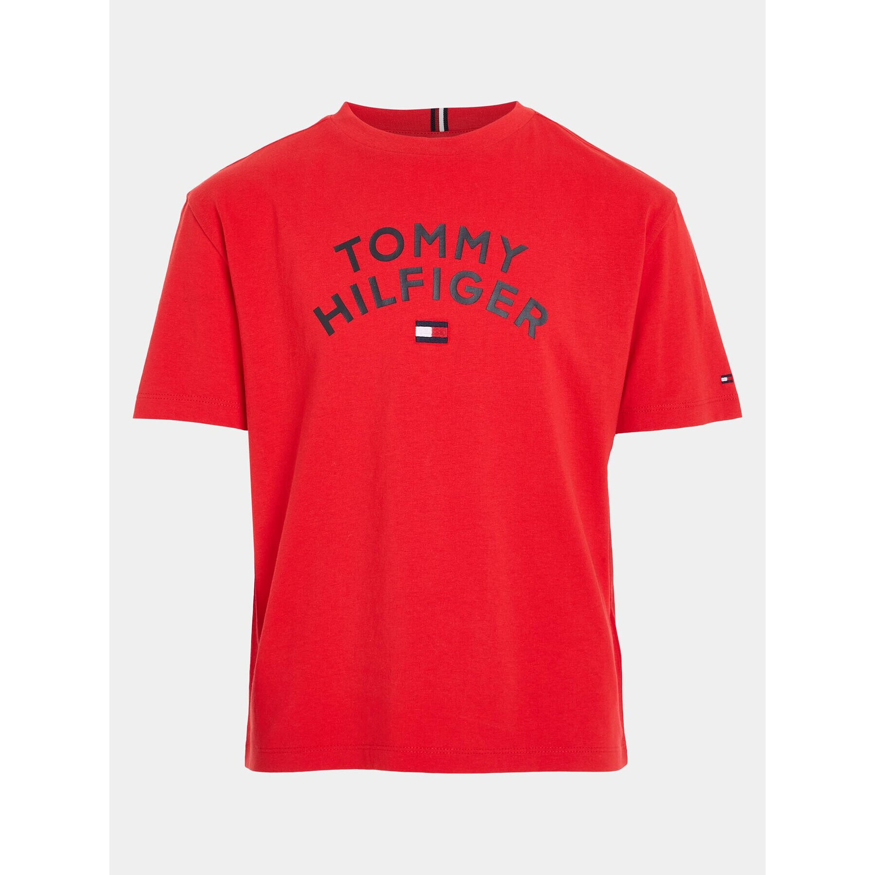 Tommy Hilfiger Tričko KB0KB08548 M Červená Regular Fit - Pepit.sk