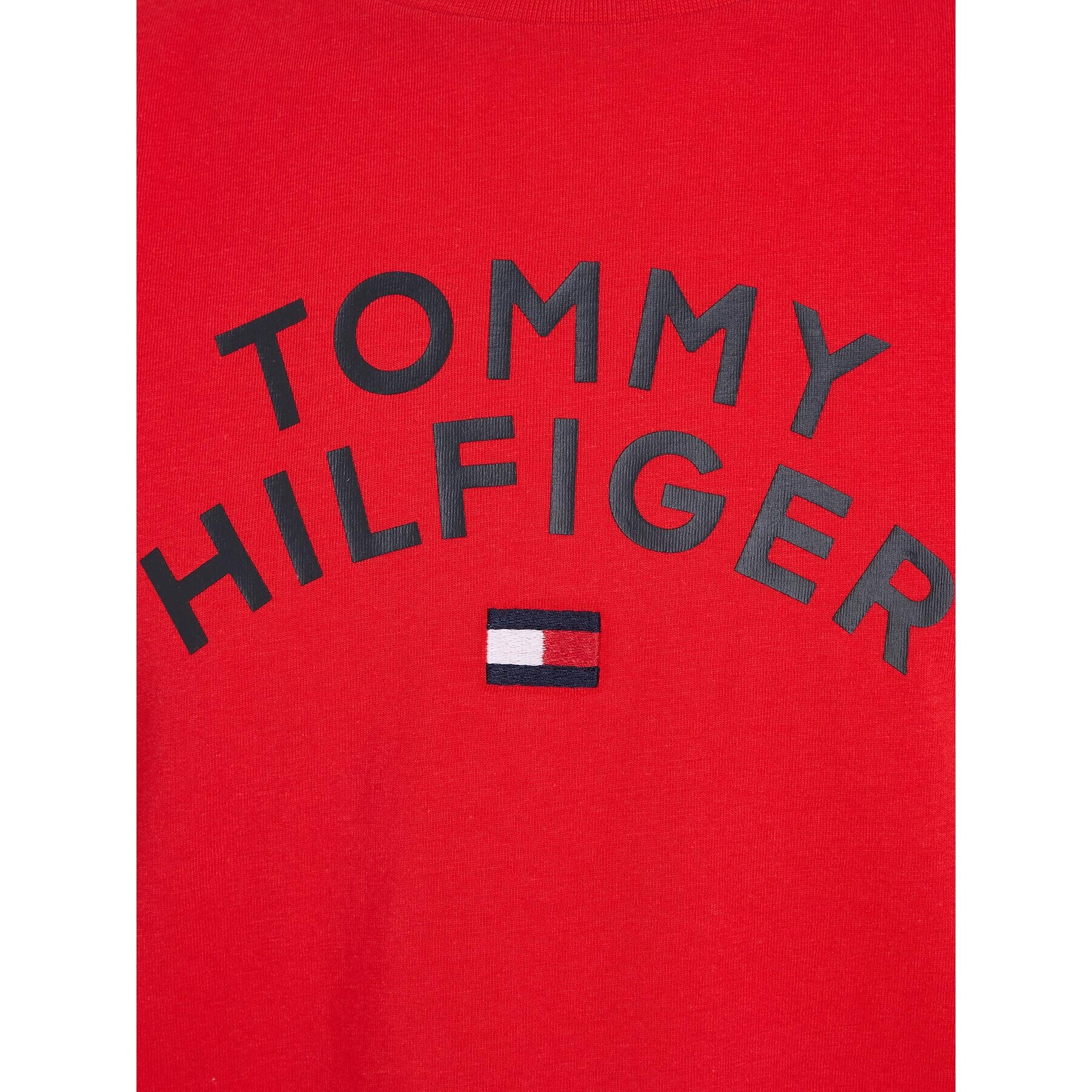 Tommy Hilfiger Tričko KB0KB08548 M Červená Regular Fit - Pepit.sk