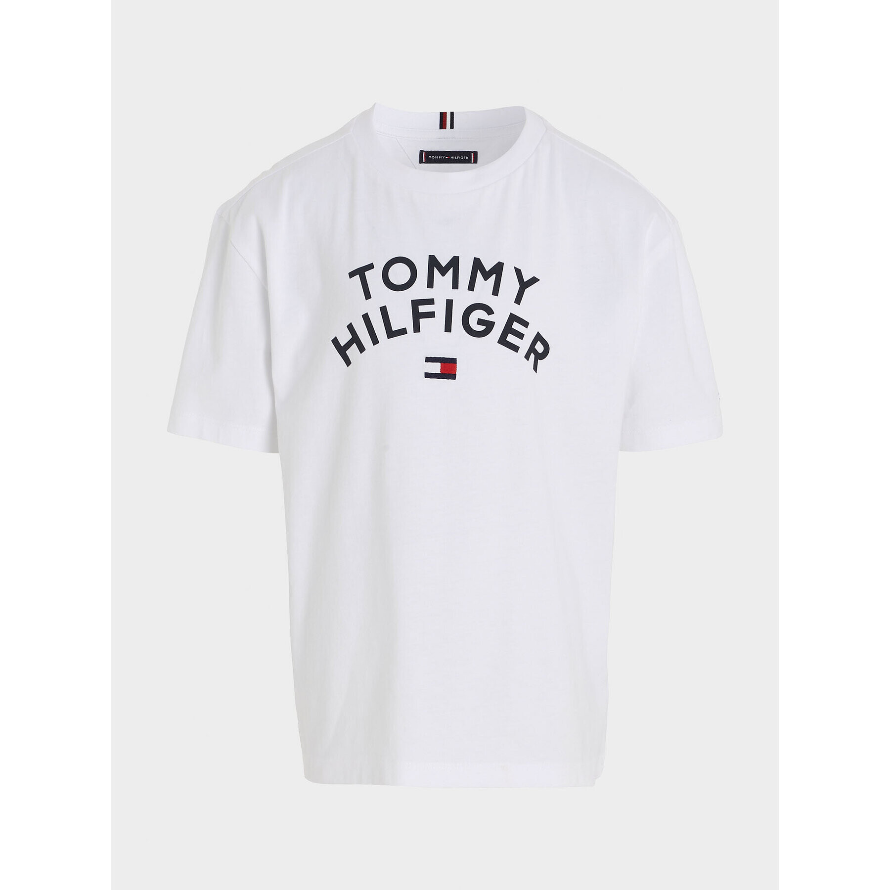 Tommy Hilfiger Tričko KB0KB08548 S Biela Regular Fit - Pepit.sk