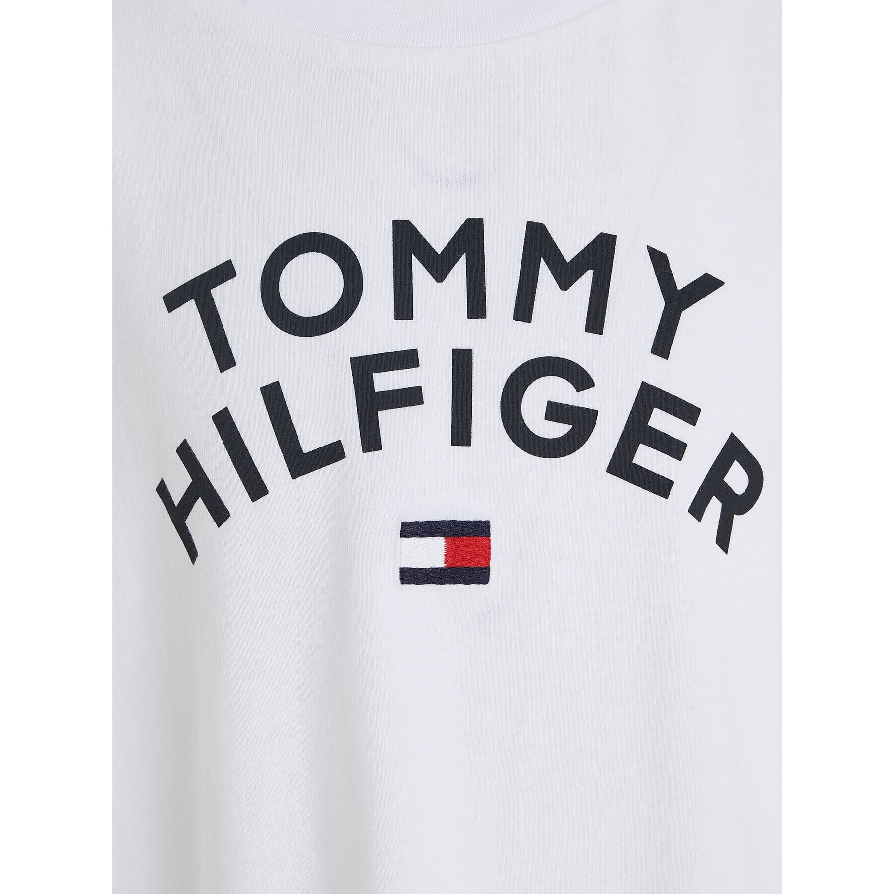 Tommy Hilfiger Tričko KB0KB08548 S Biela Regular Fit - Pepit.sk