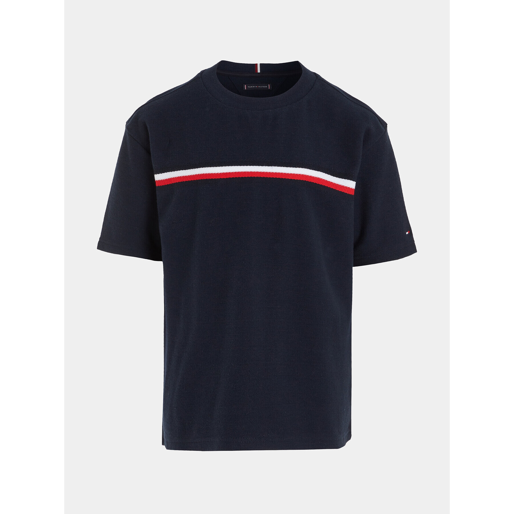 Tommy Hilfiger Tričko KB0KB08580 Tmavomodrá Regular Fit - Pepit.sk