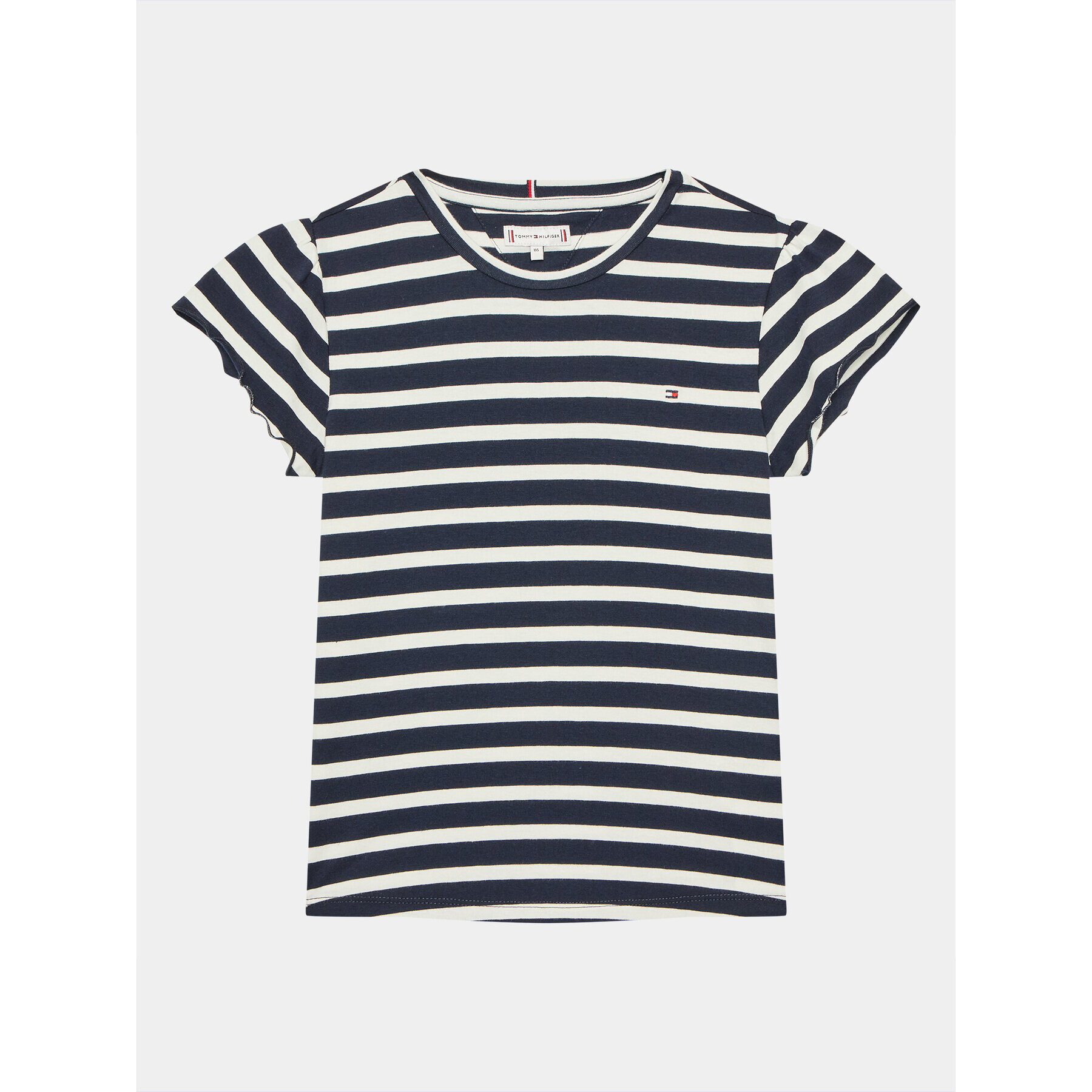 Tommy Hilfiger Tričko KG0KG07449 D Tmavomodrá Regular Fit - Pepit.sk