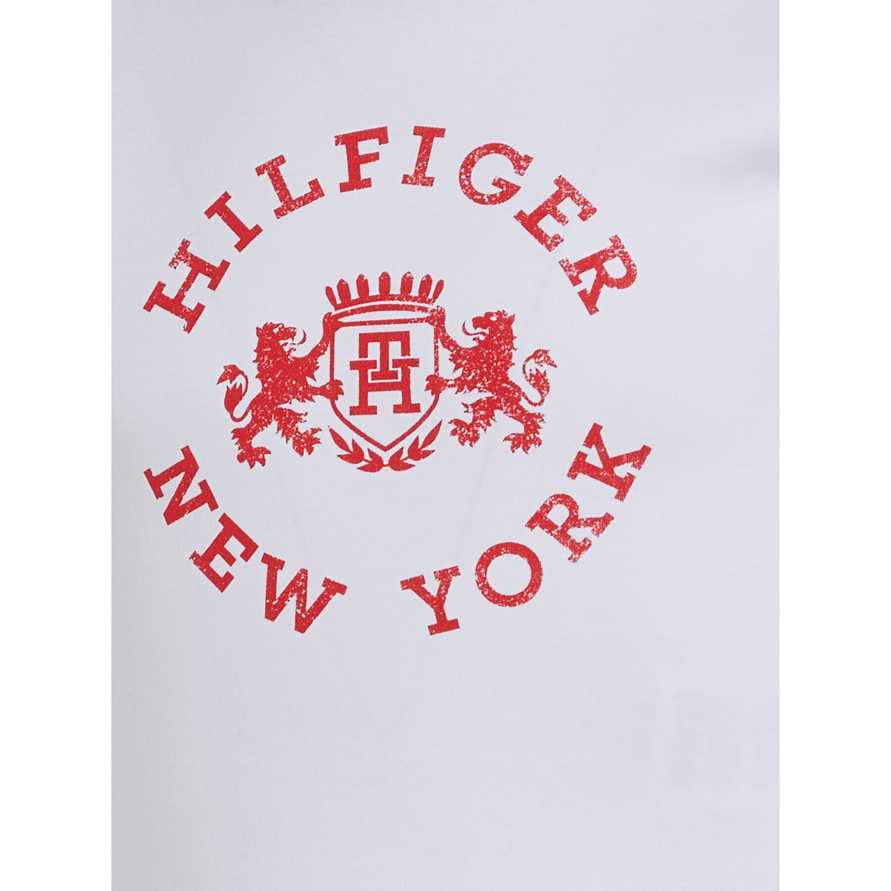 Tommy Hilfiger Tričko KG0KG07645 Biela Regular Fit - Pepit.sk