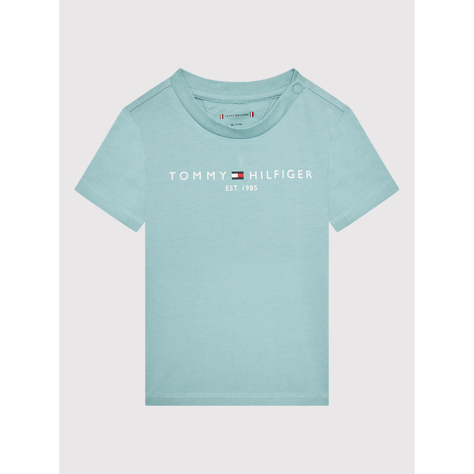 Tommy Hilfiger Tričko KN0KN01293 Modrá Regular Fit - Pepit.sk