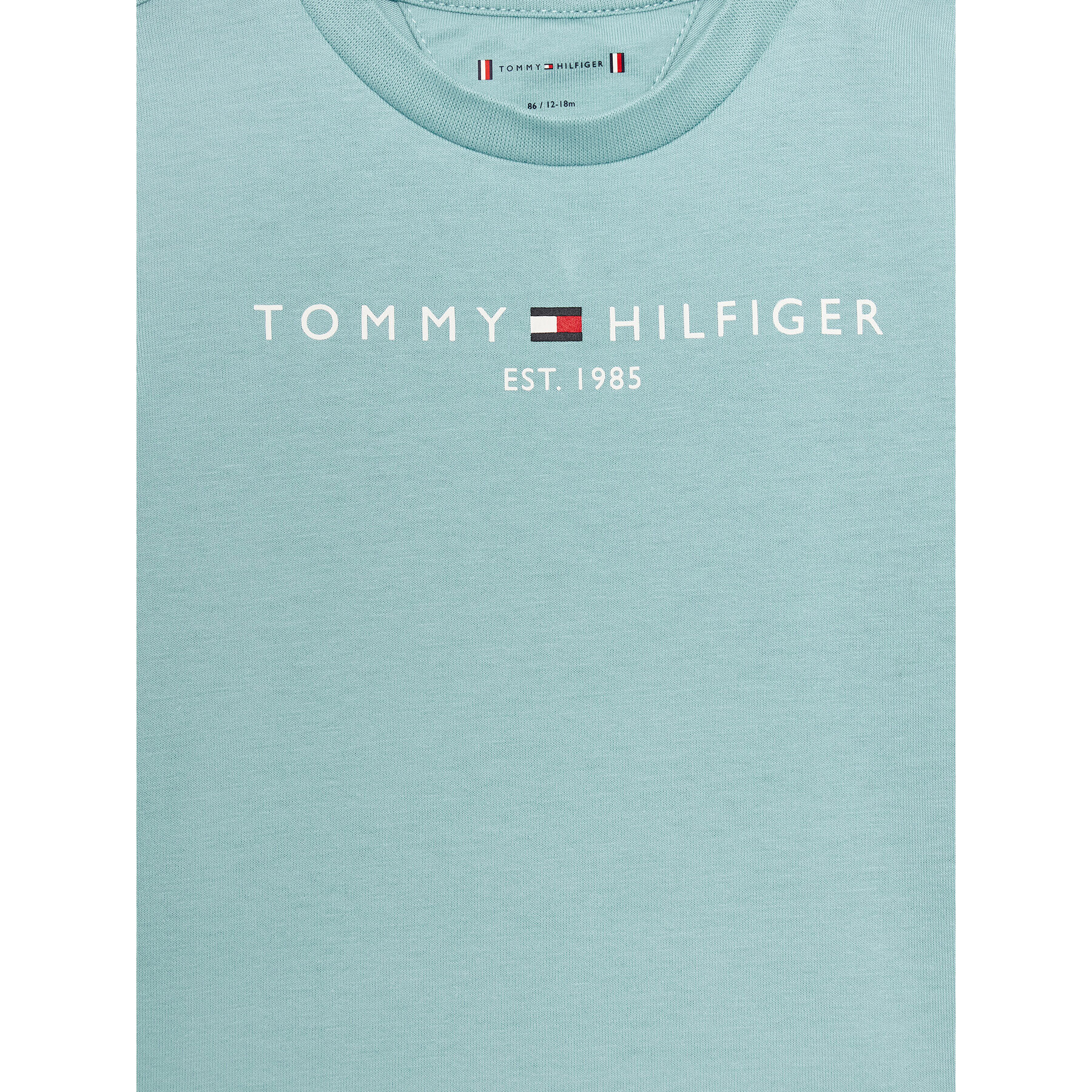 Tommy Hilfiger Tričko KN0KN01293 Modrá Regular Fit - Pepit.sk