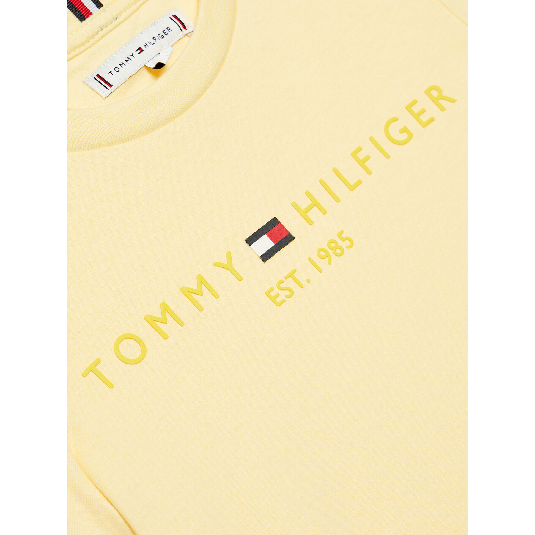 Tommy Hilfiger Tričko KS0KS00397 M Žltá Regular Fit - Pepit.sk