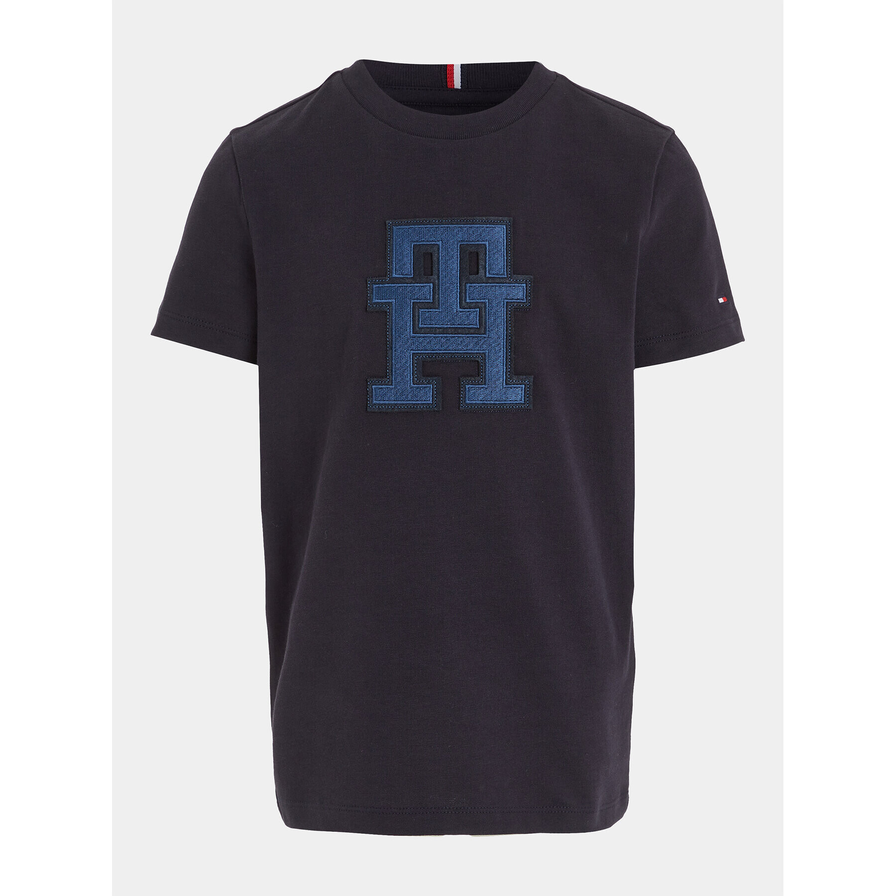 Tommy Hilfiger Tričko KS0KS00527 Tmavomodrá Regular Fit - Pepit.sk