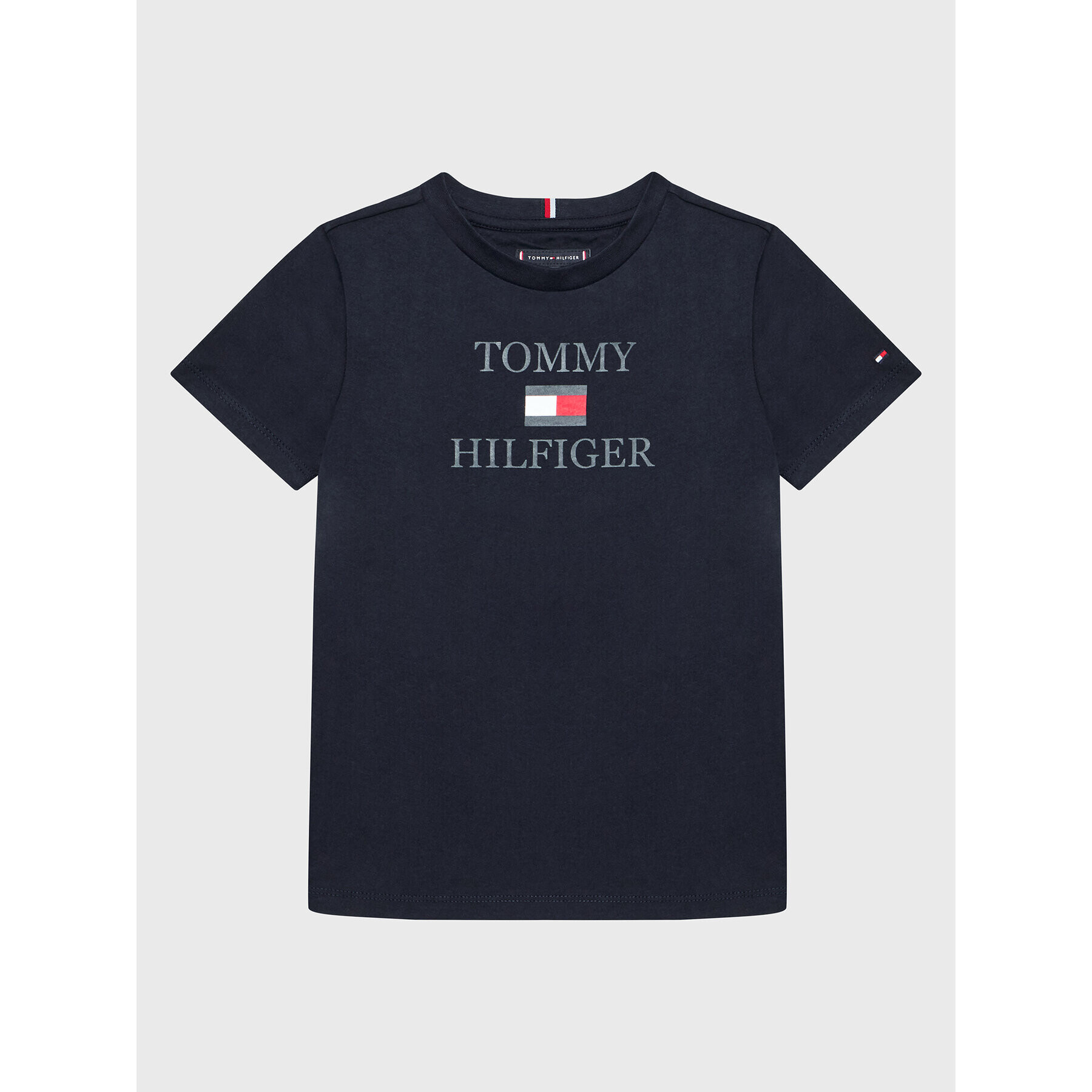 Tommy Hilfiger Tričko Logo KB0KB07794 M Tmavomodrá Regular Fit - Pepit.sk