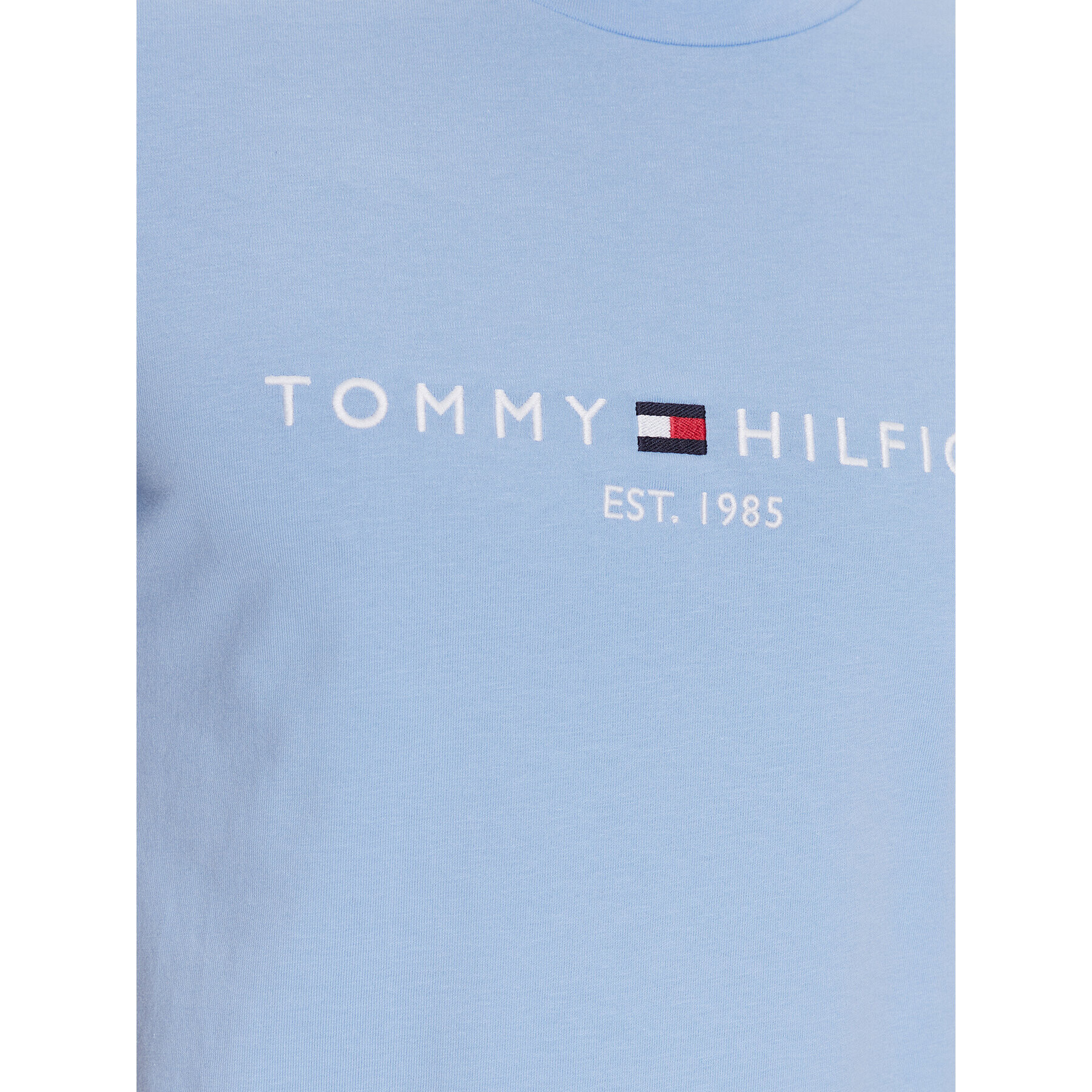 Tommy Hilfiger Tričko Logo MW0MW11797 Modrá Slim Fit - Pepit.sk