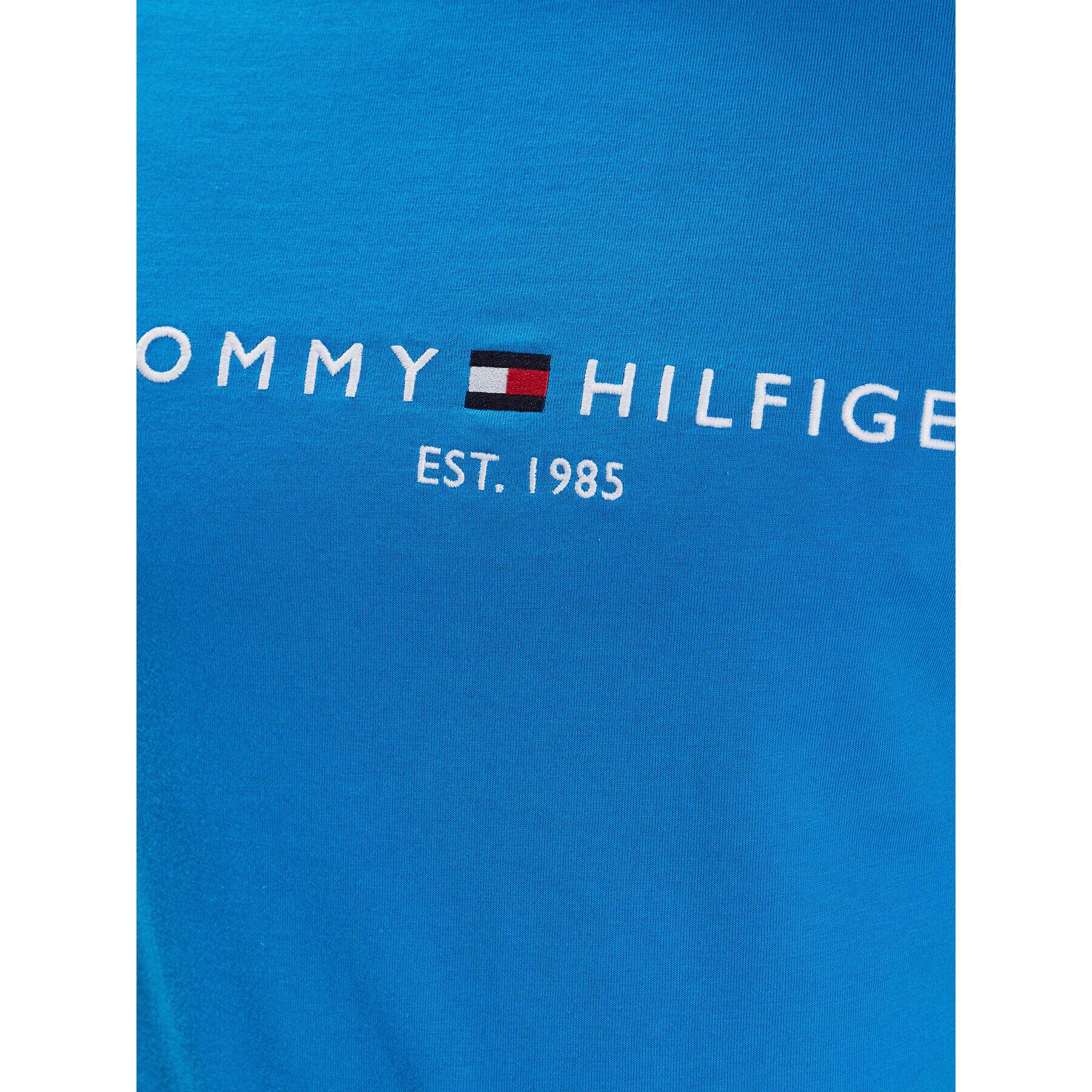 Tommy Hilfiger Tričko Logo MW0MW11797 Modrá Slim Fit - Pepit.sk