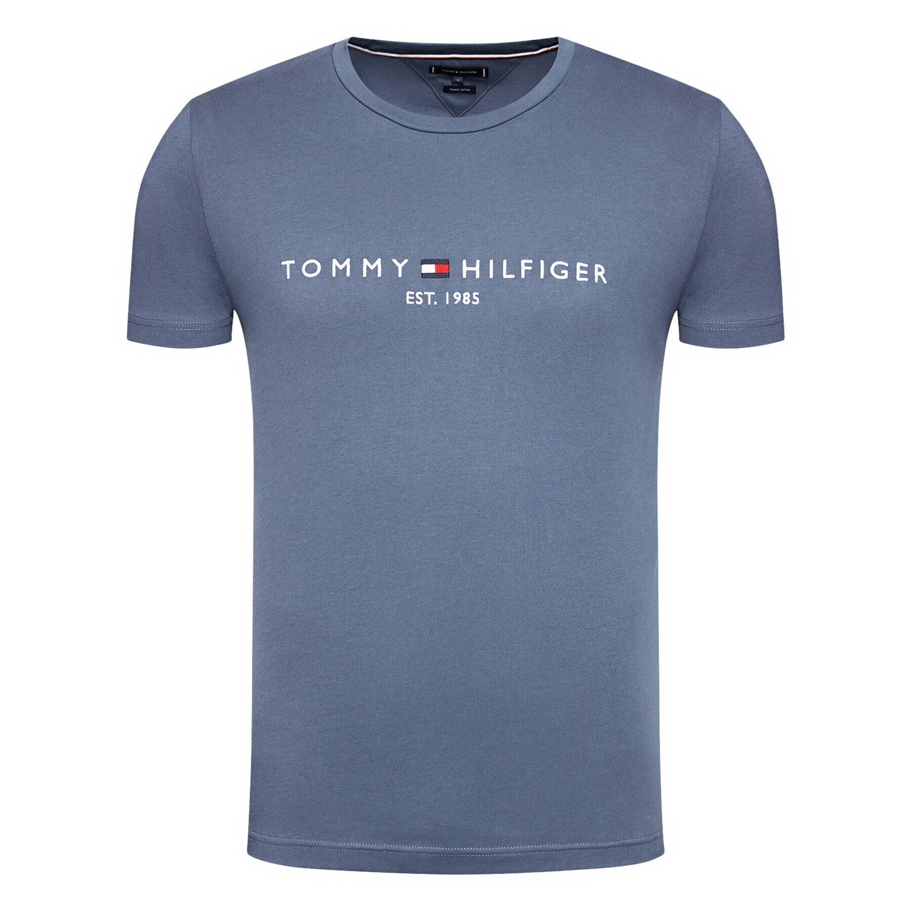 Tommy Hilfiger Tričko Logo Tee MW0MW11797 Tmavomodrá Regular Fit - Pepit.sk