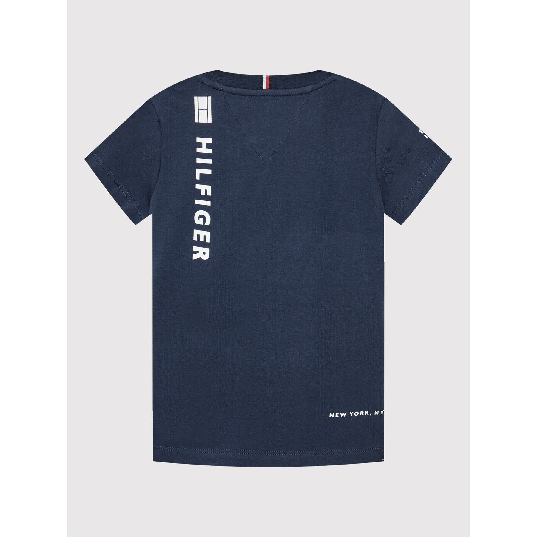 Tommy Hilfiger Tričko Multi Placement KB0KB07288 M Tmavomodrá Regular Fit - Pepit.sk