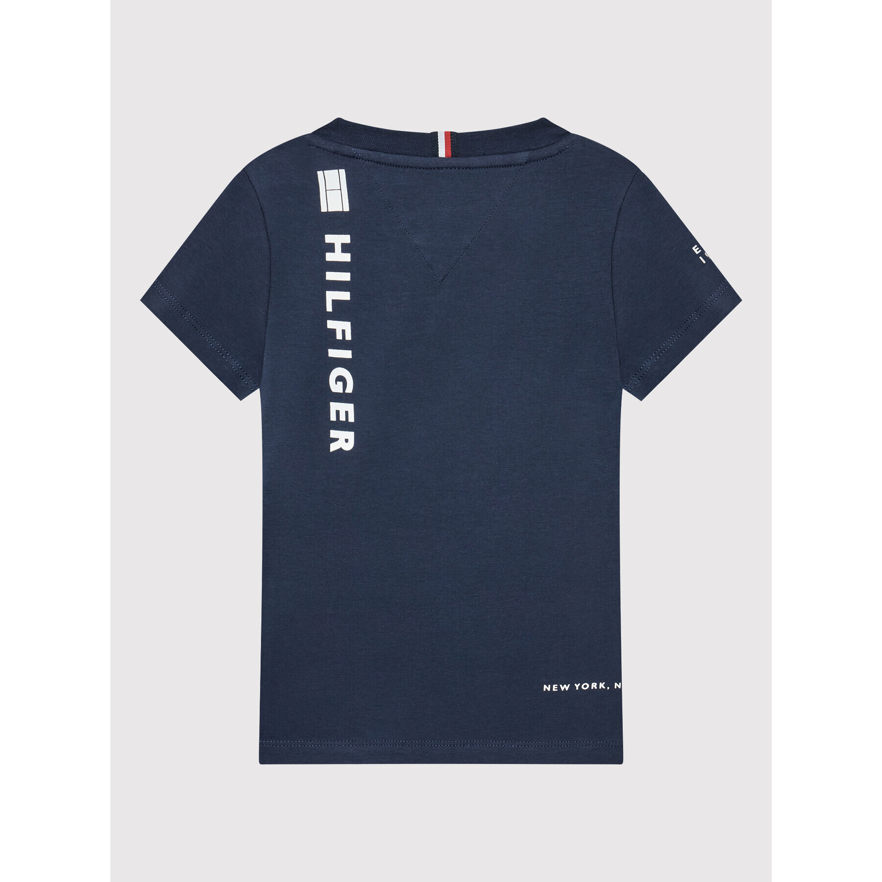 Tommy Hilfiger Tričko Multi Placement Tee KB0KB07288 D Tmavomodrá Regular Fit - Pepit.sk