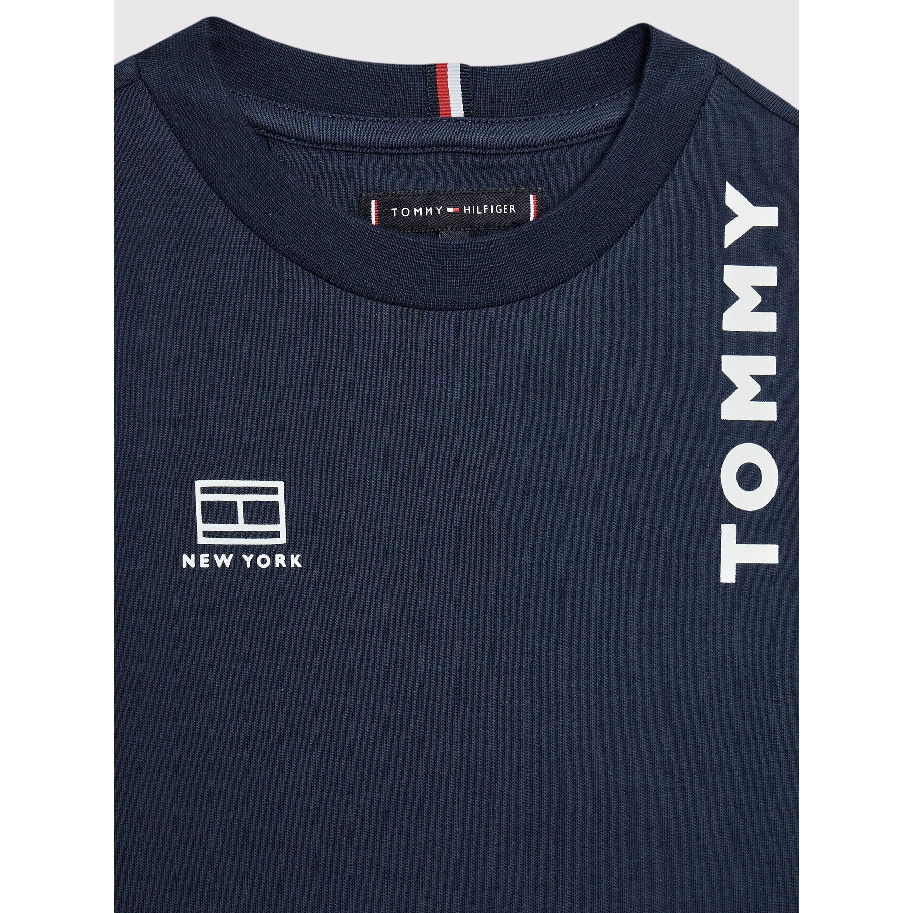 Tommy Hilfiger Tričko Multi Placement Tee KB0KB07288 D Tmavomodrá Regular Fit - Pepit.sk