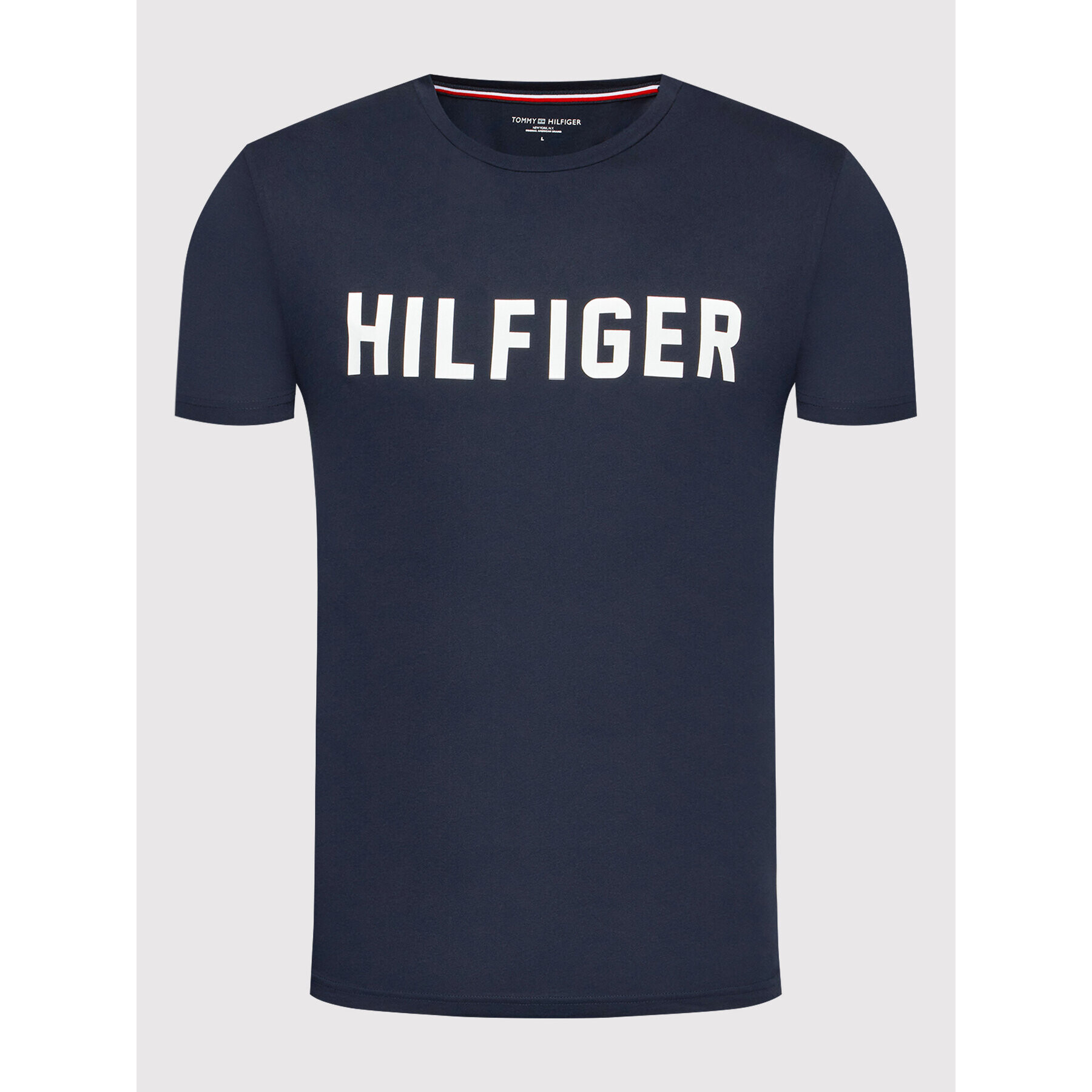 Tommy Hilfiger Tričko Ss Tee UM0UM02011 Tmavomodrá Regular Fit - Pepit.sk