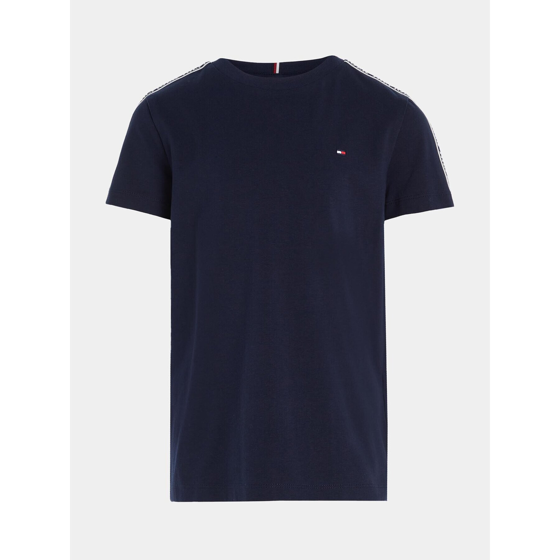 Tommy Hilfiger Tričko Tape KB0KB08782 S Tmavomodrá Regular Fit - Pepit.sk