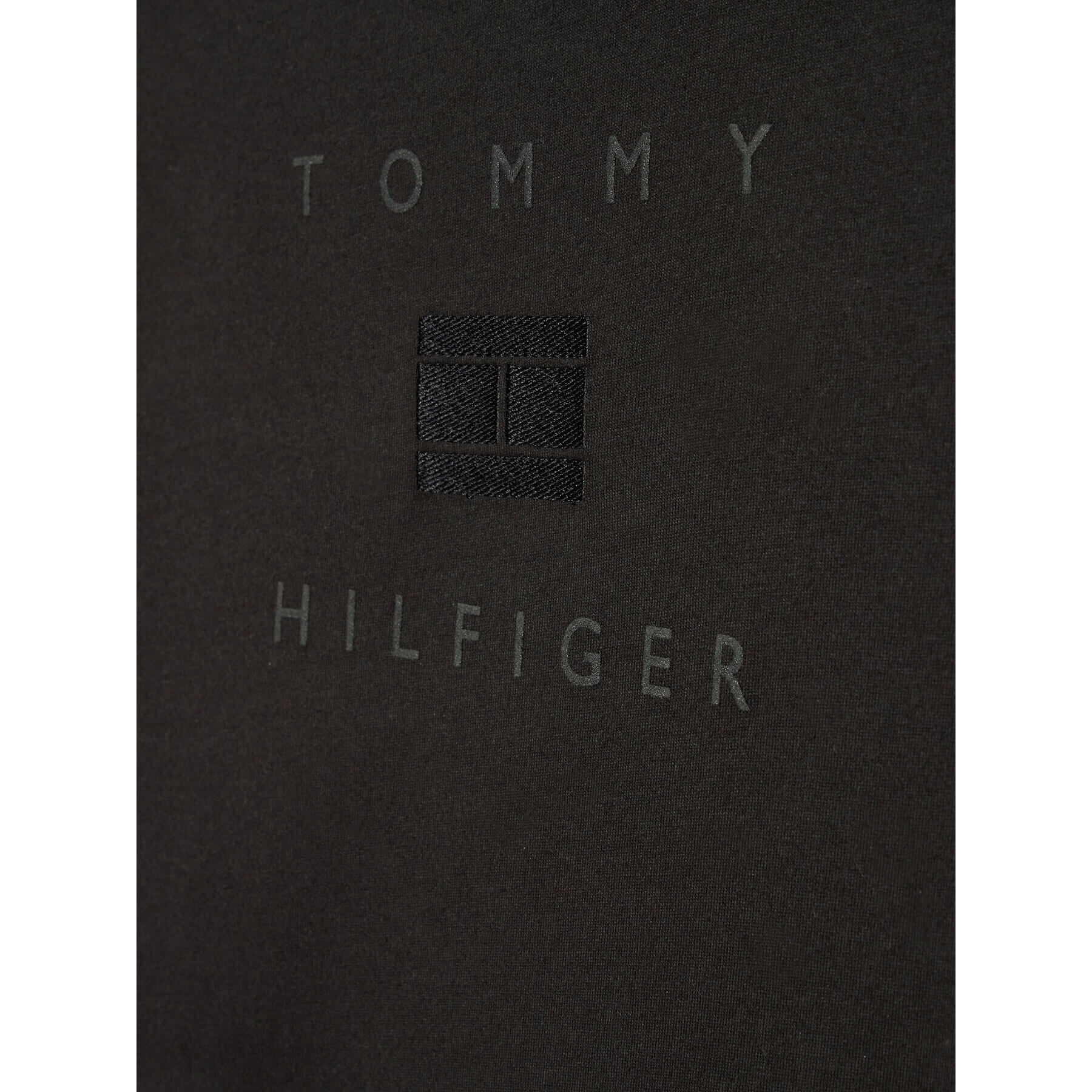 Tommy Hilfiger Tričko Th Logo Artwork KB0KB07280 D Čierna Regular Fit - Pepit.sk