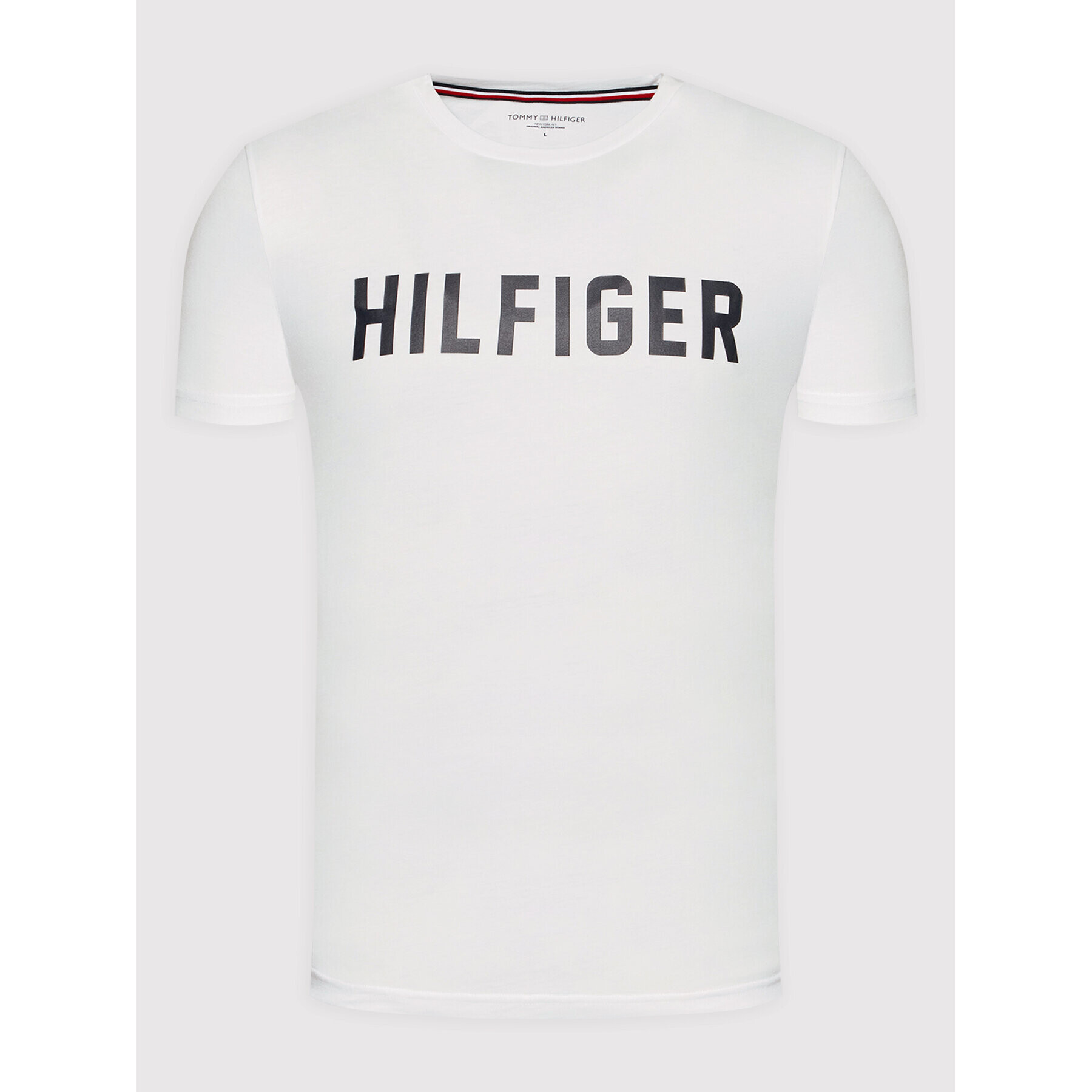 Tommy Hilfiger Tričko UM0UM02011 Biela Regular Fit - Pepit.sk