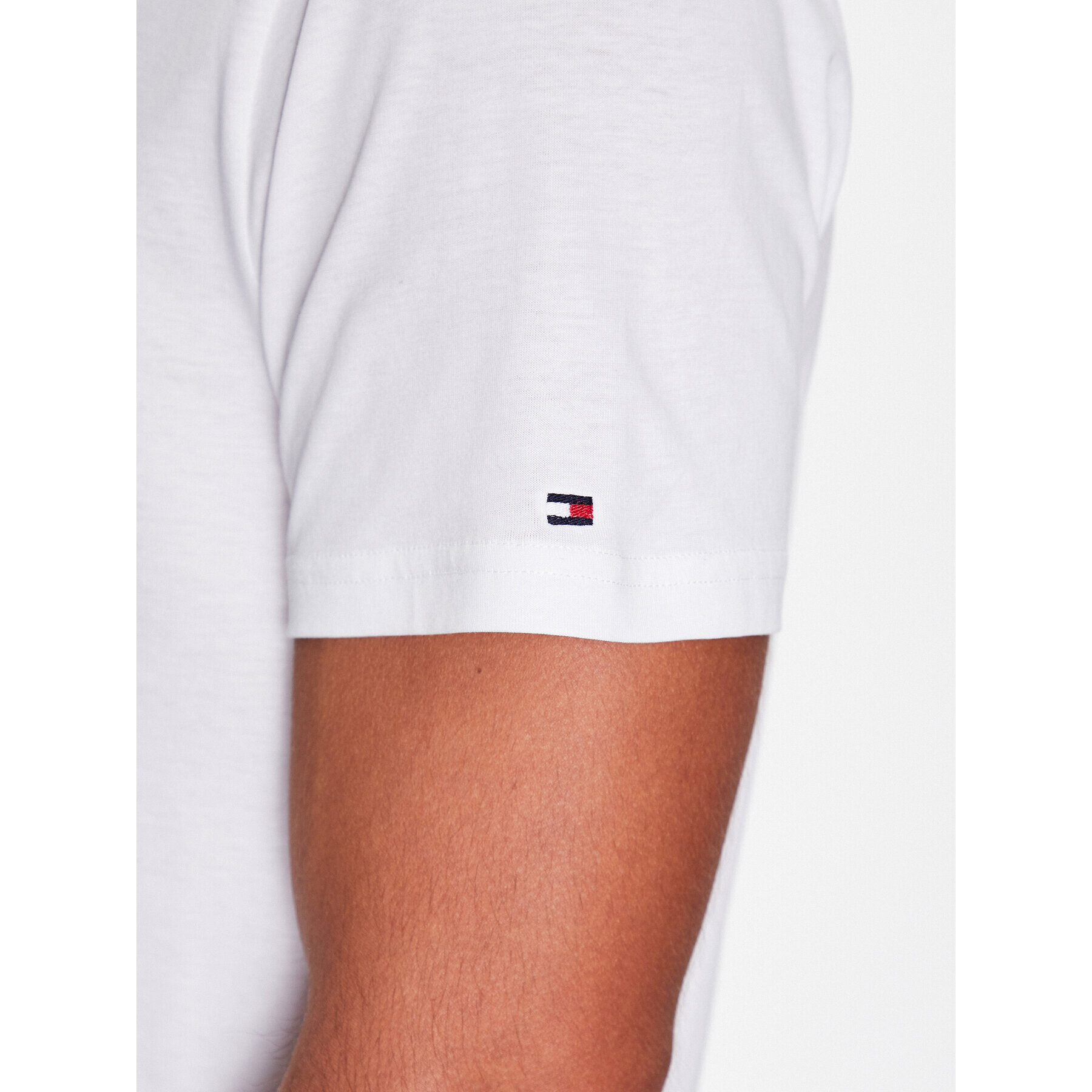 Tommy Hilfiger Tričko UM0UM02916 Biela Regular Fit - Pepit.sk