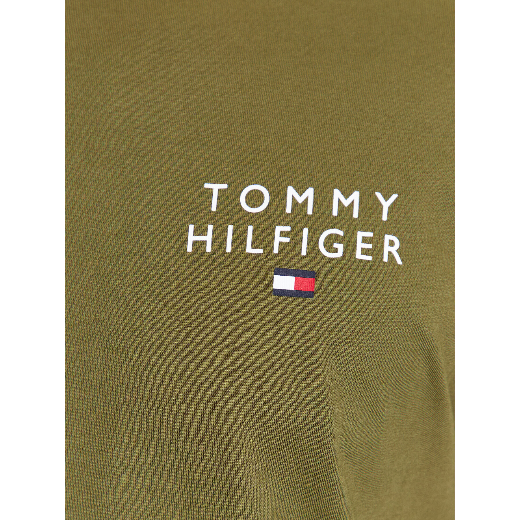 Tommy Hilfiger Tričko UM0UM02916 Zelená Regular Fit - Pepit.sk