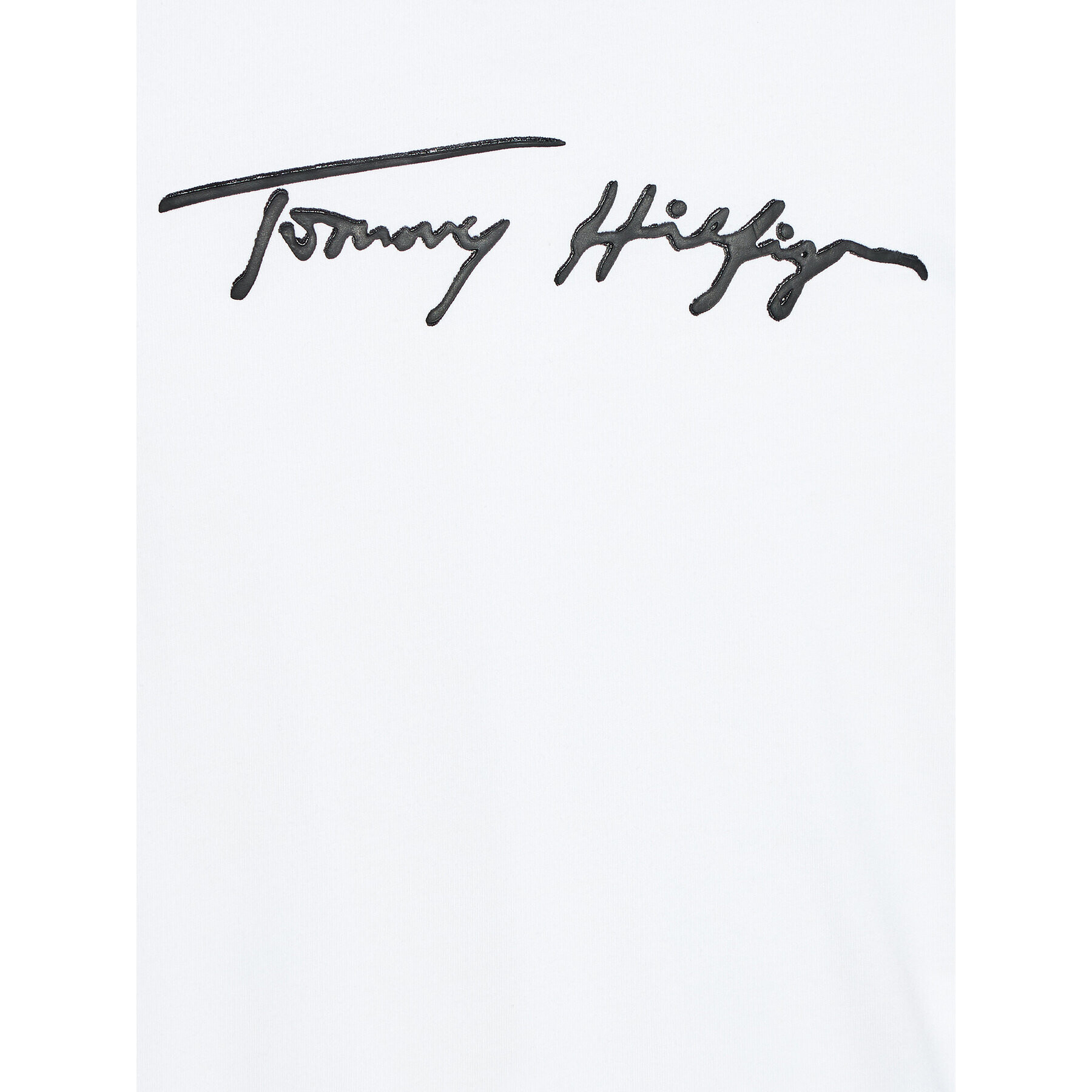 Tommy Hilfiger Tričko Unisex Script KS0KS00174 D Biela Regular Fit - Pepit.sk