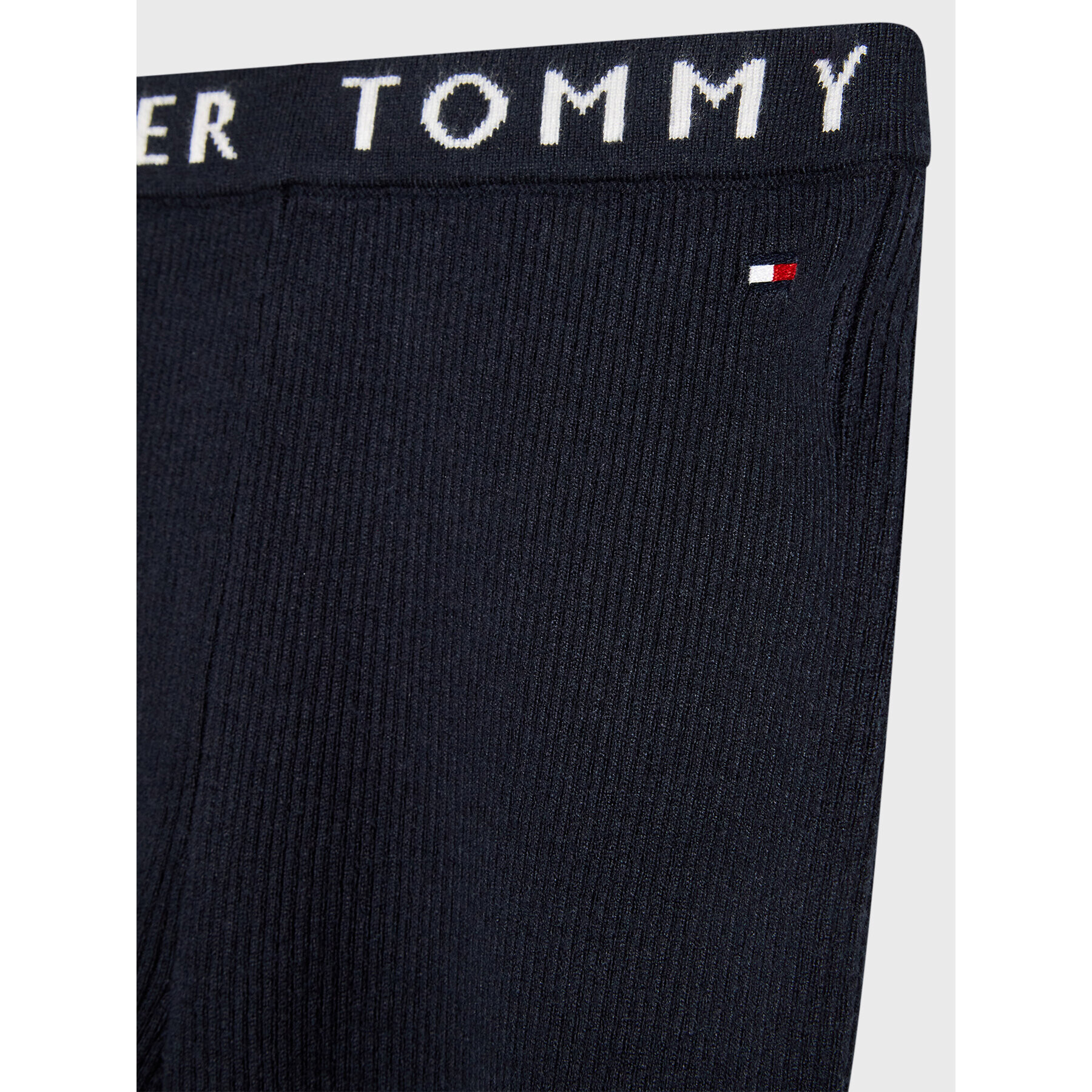 Tommy Hilfiger Úpletové nohavice Branded KG0KG06801 Tmavomodrá Regular Fit - Pepit.sk