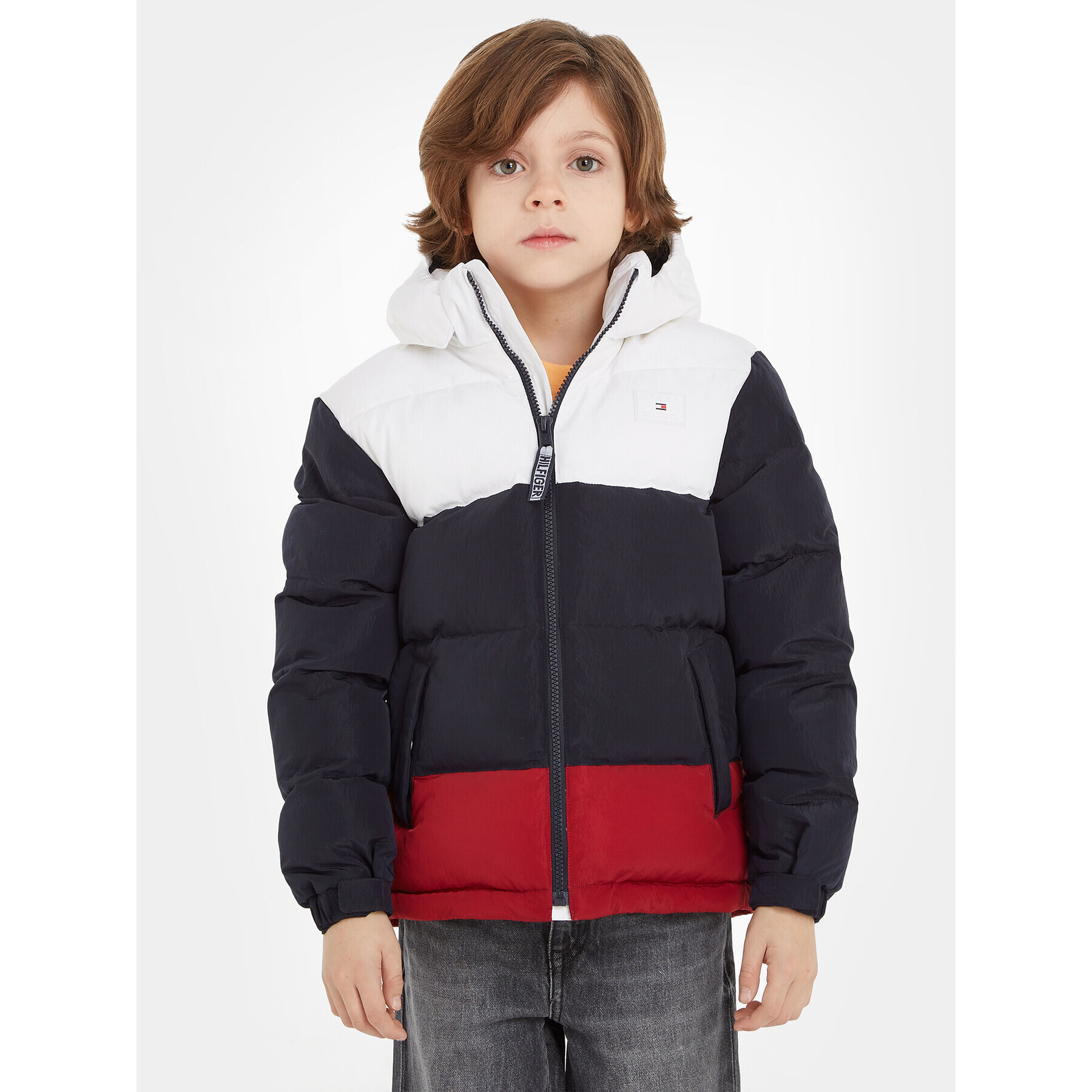 Tommy Hilfiger Vatovaná bunda Alaska KB0KB08601 D Farebná Regular Fit - Pepit.sk