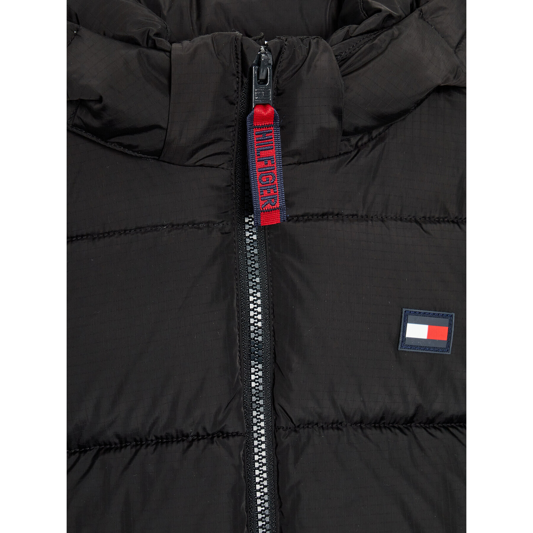 Tommy Hilfiger Vatovaná bunda Alaska KS0KS00281 D Čierna Regular Fit - Pepit.sk