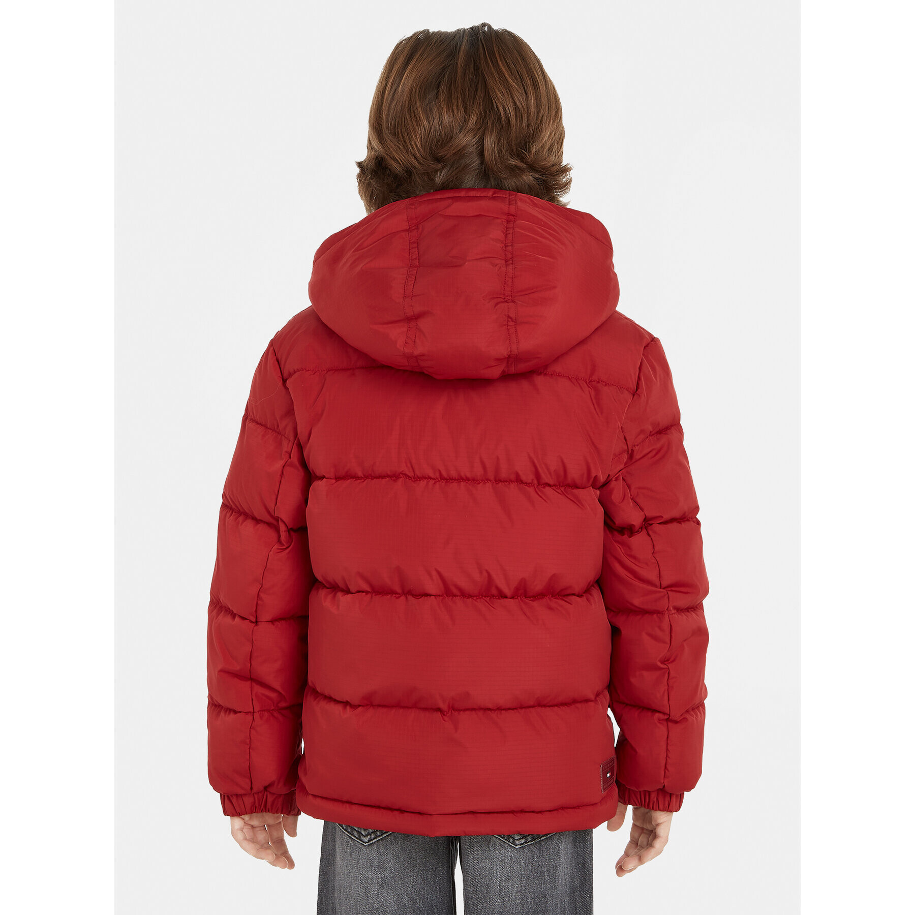 Tommy Hilfiger Vatovaná bunda Alaska KS0KS00402 M Bordová Regular Fit - Pepit.sk