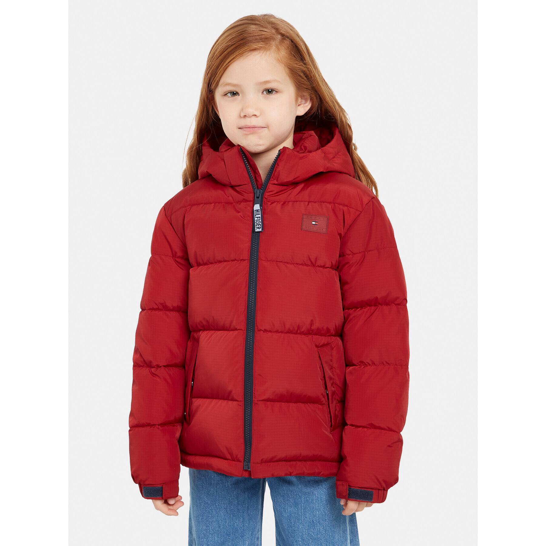 Tommy Hilfiger Vatovaná bunda Alaska KS0KS00402 M Bordová Regular Fit - Pepit.sk