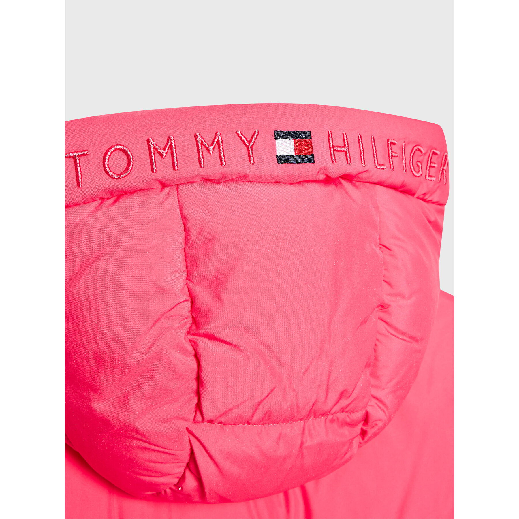 Tommy Hilfiger Vatovaná bunda Branded KG0KG06689 Ružová Regular Fit - Pepit.sk