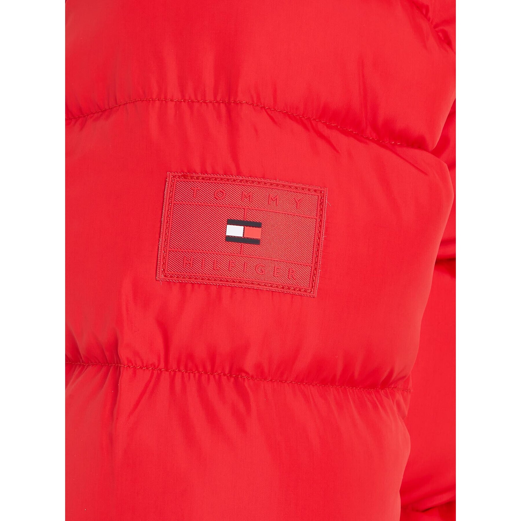 Tommy Hilfiger Vatovaná bunda Essential KB0KB08341 M Oranžová Regular Fit - Pepit.sk