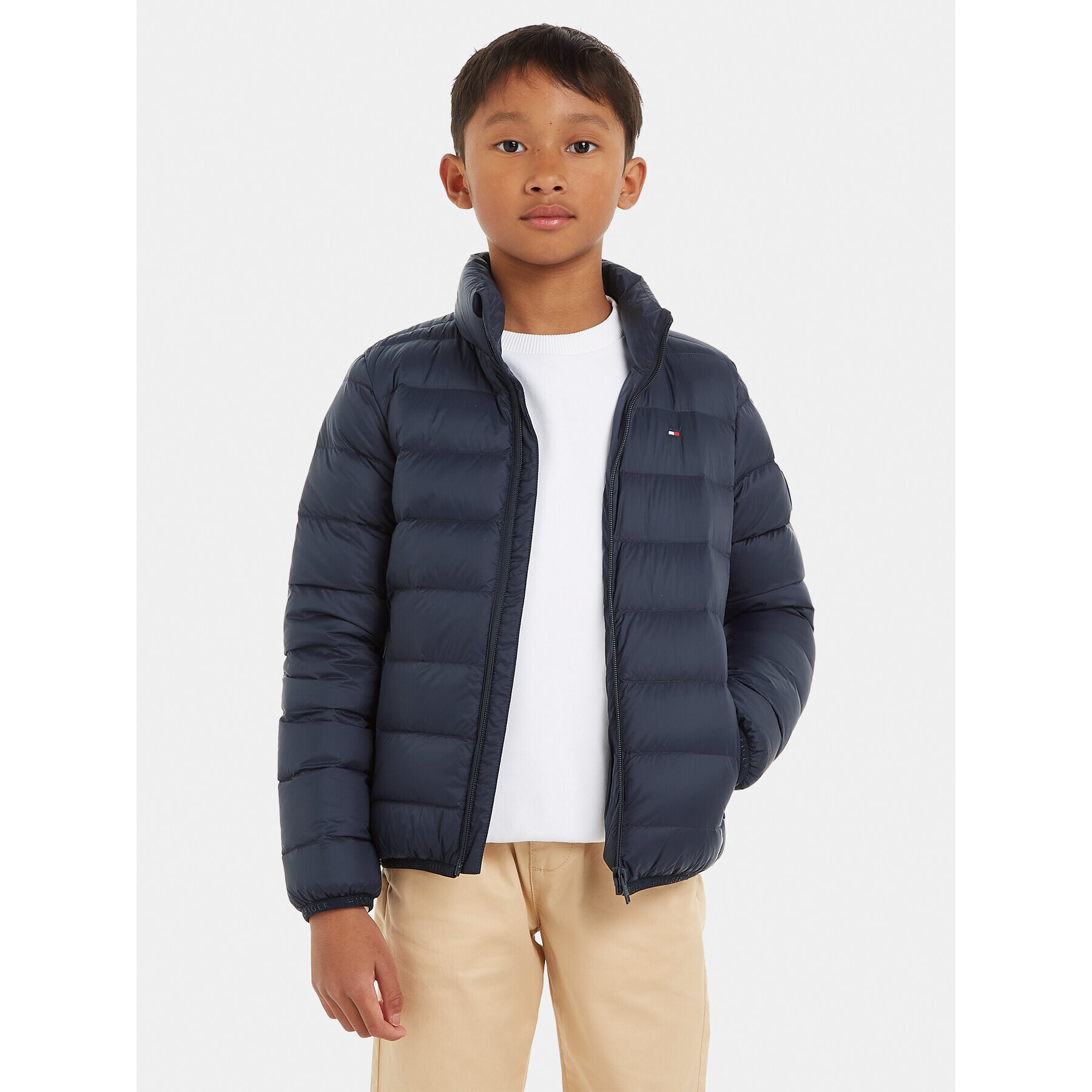 Tommy Hilfiger Vatovaná bunda Essential KS0KS00440 D Tmavomodrá Regular Fit - Pepit.sk