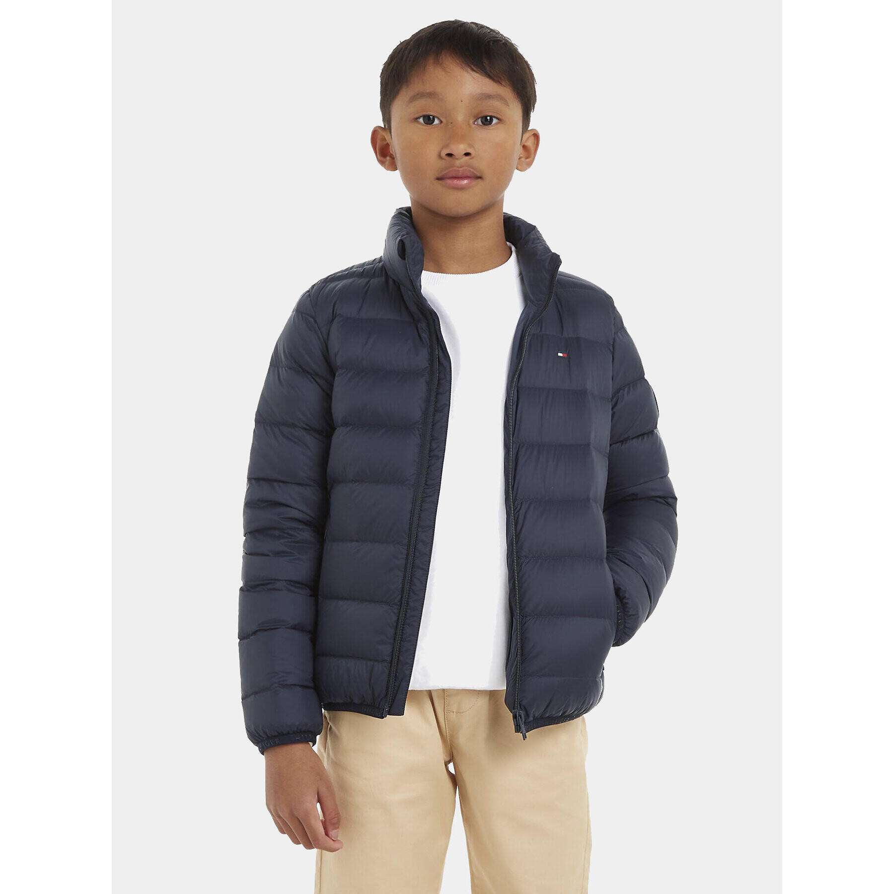 Tommy Hilfiger Vatovaná bunda Essential KS0KS00440 M Tmavomodrá Regular Fit - Pepit.sk