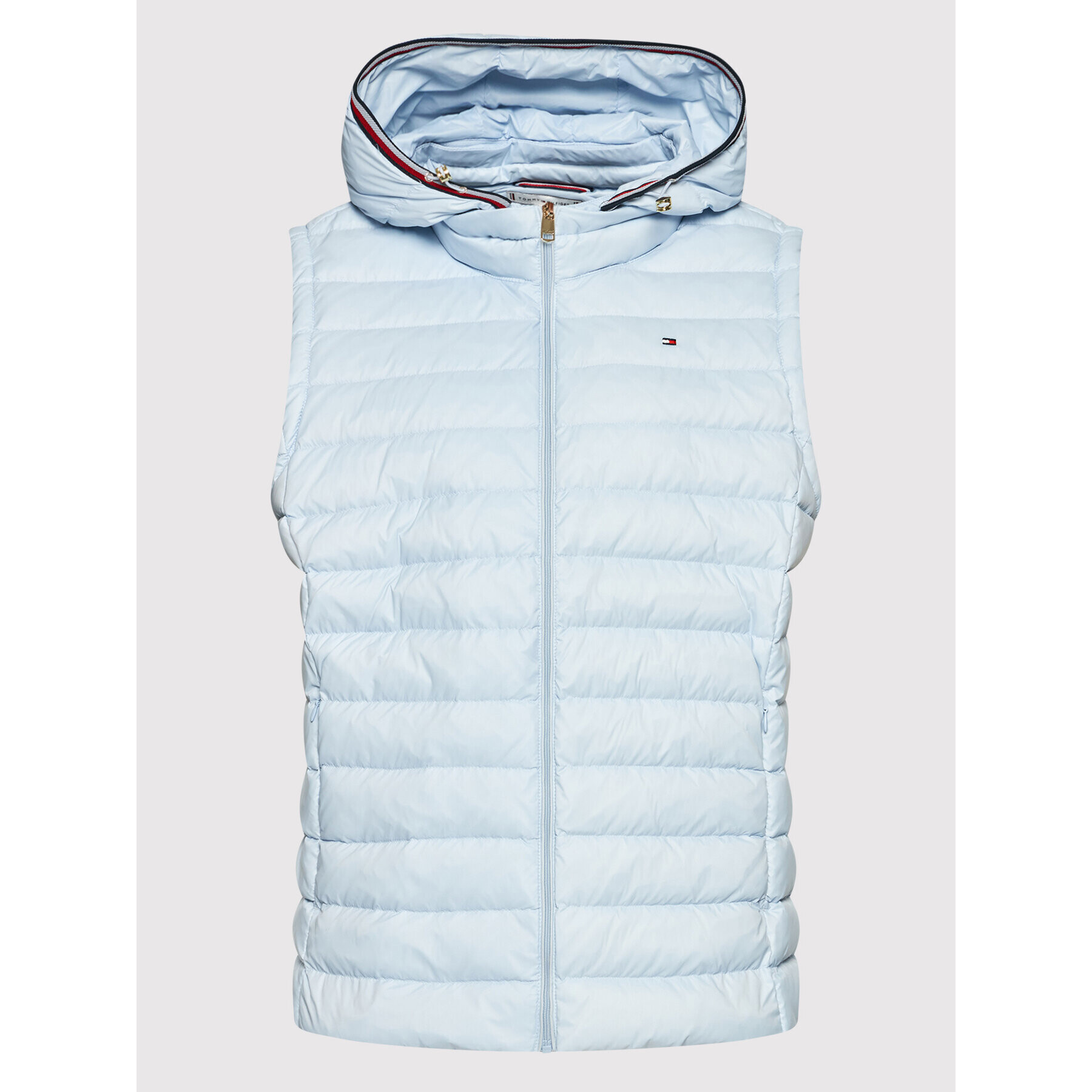 Tommy Hilfiger Vesta Th Ess Lw Down Vest WW0WW30841 Modrá Regular Fit - Pepit.sk