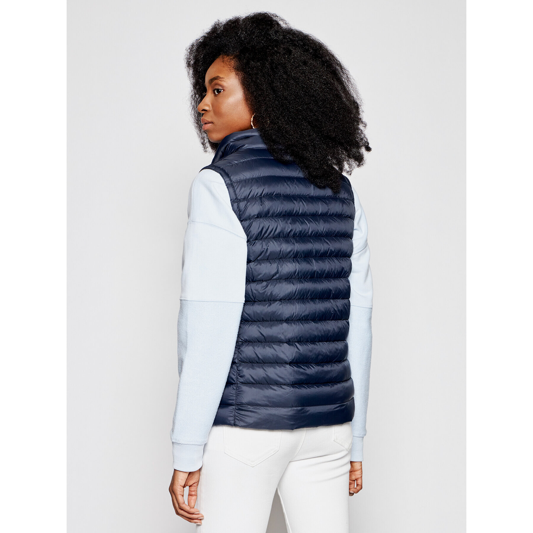 Tommy Hilfiger Vesta Th Ess Lw Down Vest WW0WW30841 Tmavomodrá Regular Fit - Pepit.sk