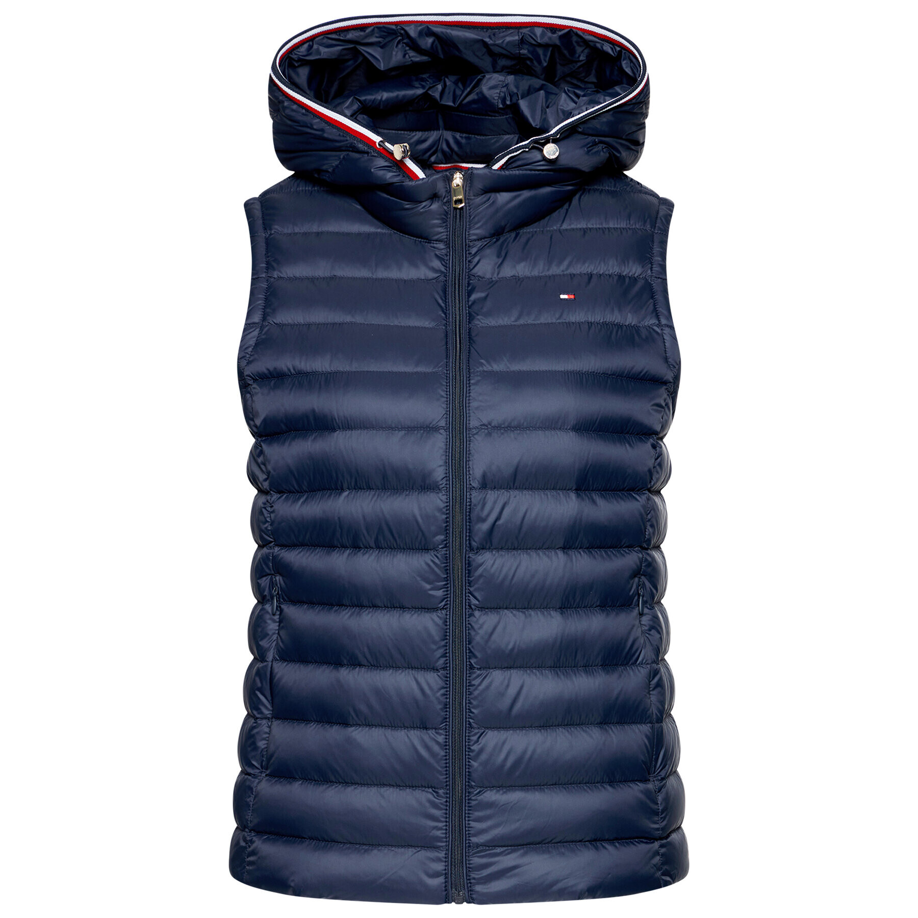 Tommy Hilfiger Vesta Th Ess Lw Down Vest WW0WW30841 Tmavomodrá Regular Fit - Pepit.sk