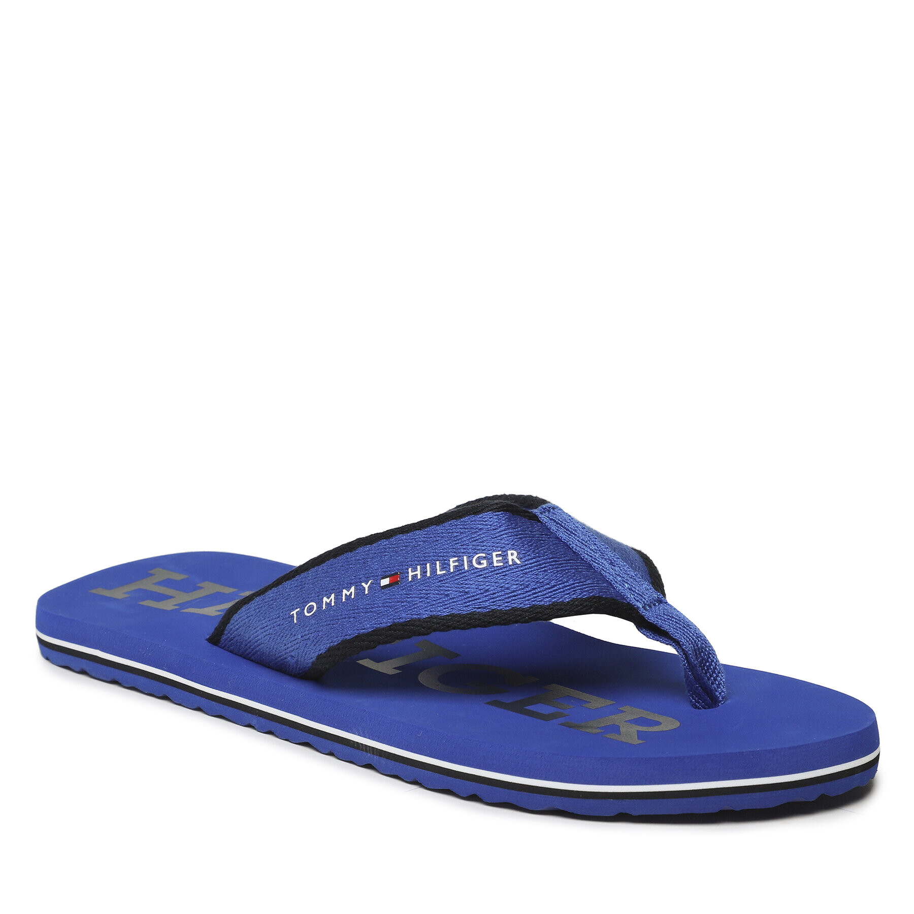 Tommy Hilfiger Žabky Classic Hilfiger Beach Sandal FM0FM04617 Modrá - Pepit.sk