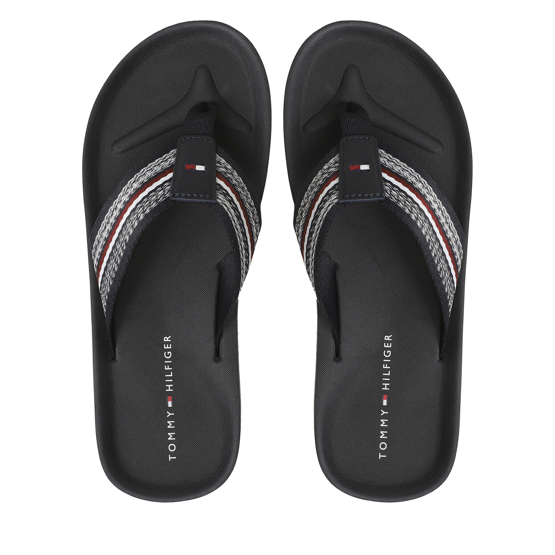 Tommy Hilfiger Žabky Comfort Corporate Beach Sandal FM0FM04616 Tmavomodrá - Pepit.sk