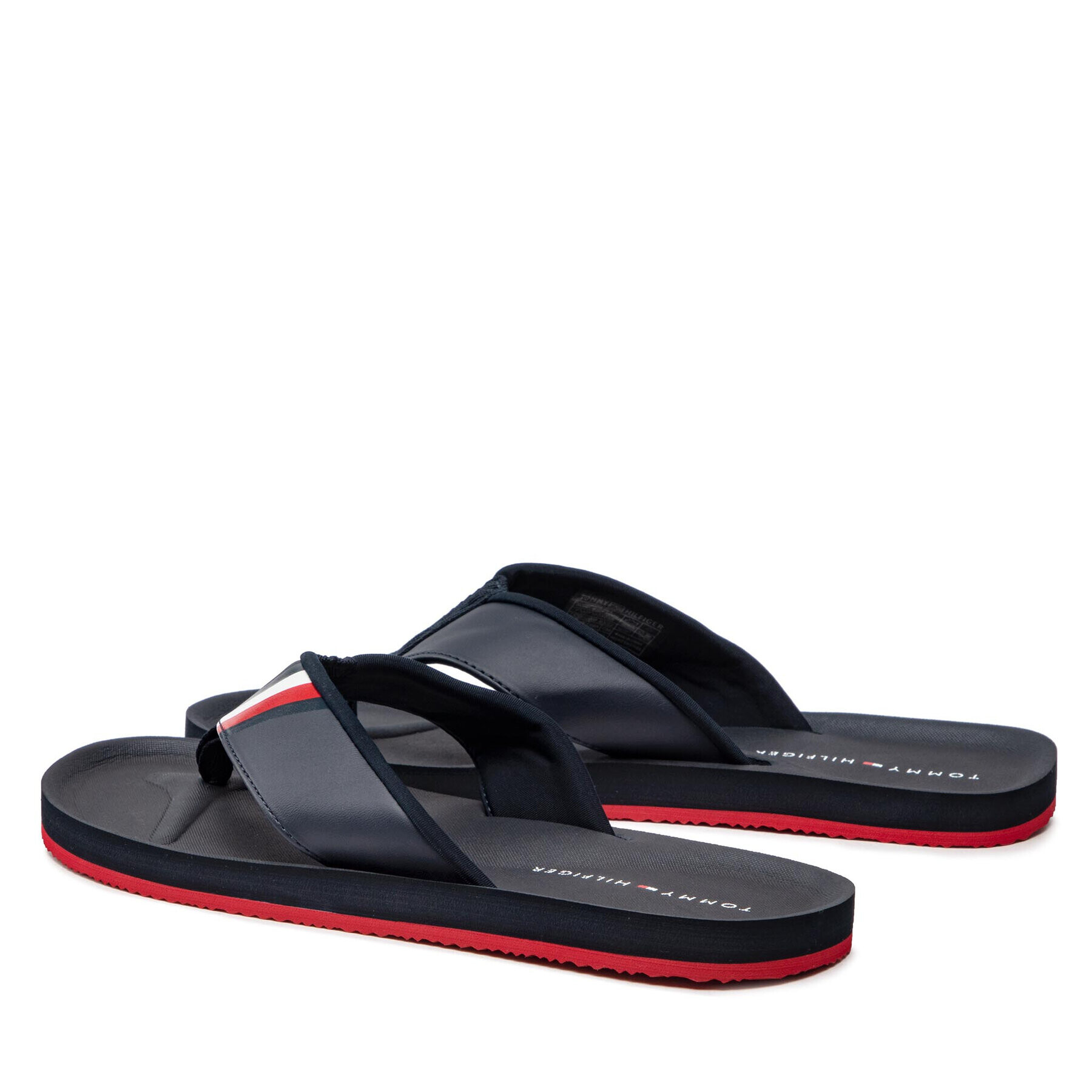 Tommy Hilfiger Žabky Comfortable Padded Beach Sandal FM0FM04065 Tmavomodrá - Pepit.sk