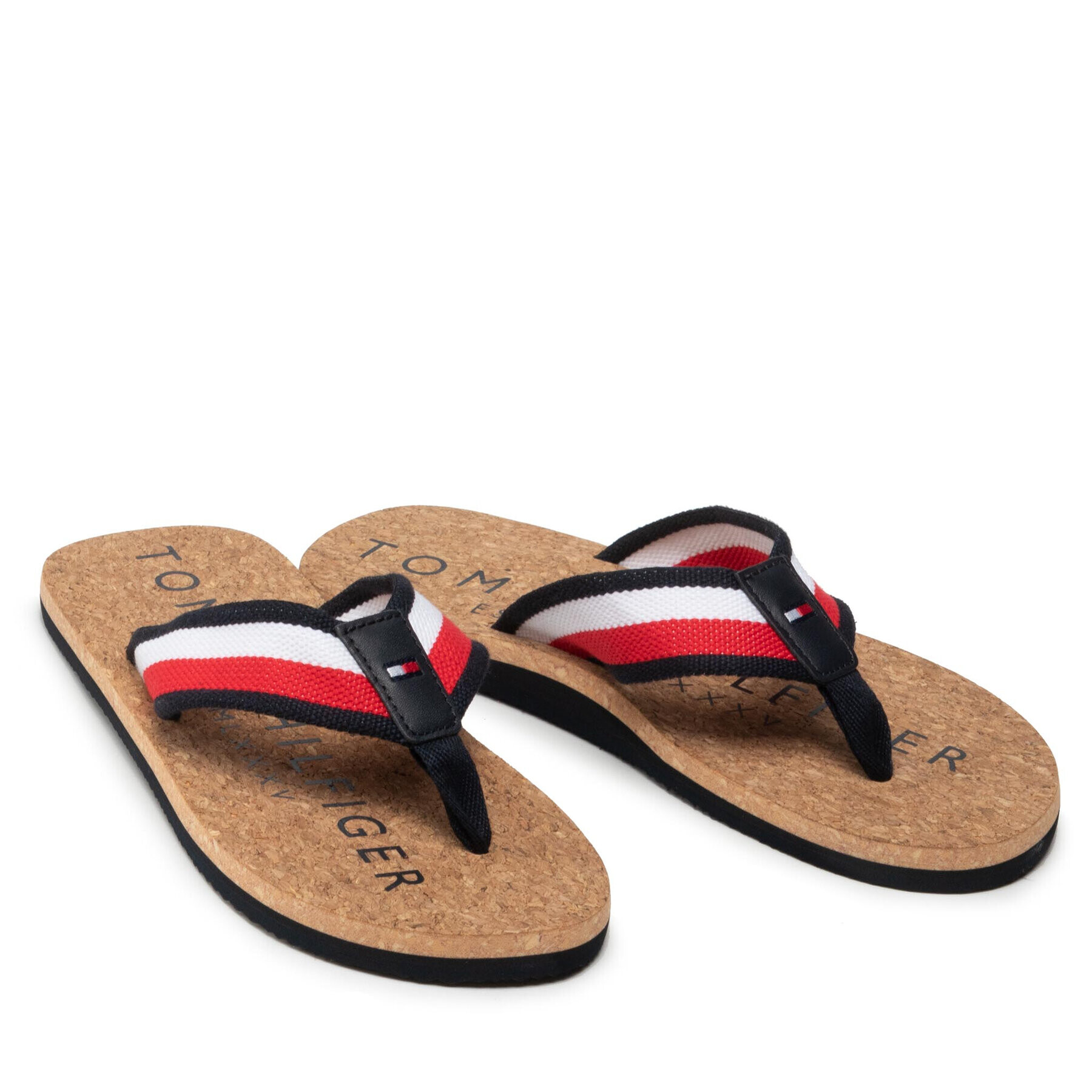 Tommy Hilfiger Žabky Cork Beach Sandal FM0FM03986 Farebná - Pepit.sk