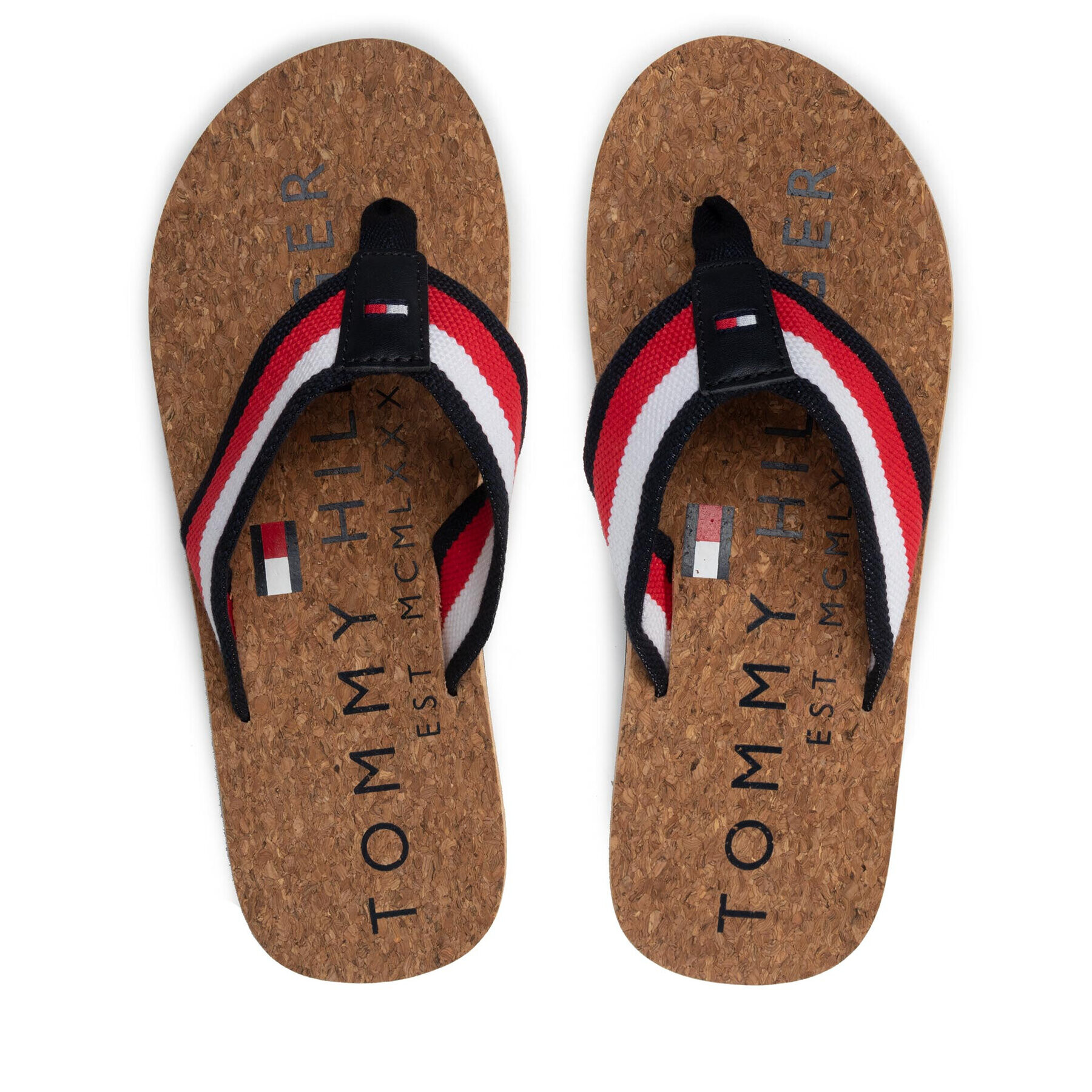 Tommy Hilfiger Žabky Cork Beach Sandal FM0FM03986 Farebná - Pepit.sk