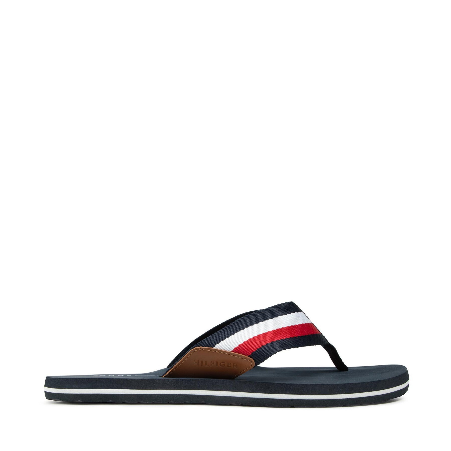 Tommy Hilfiger Žabky Corporate Hilfiger Beach Sandal FM0FM03380 Tmavomodrá - Pepit.sk