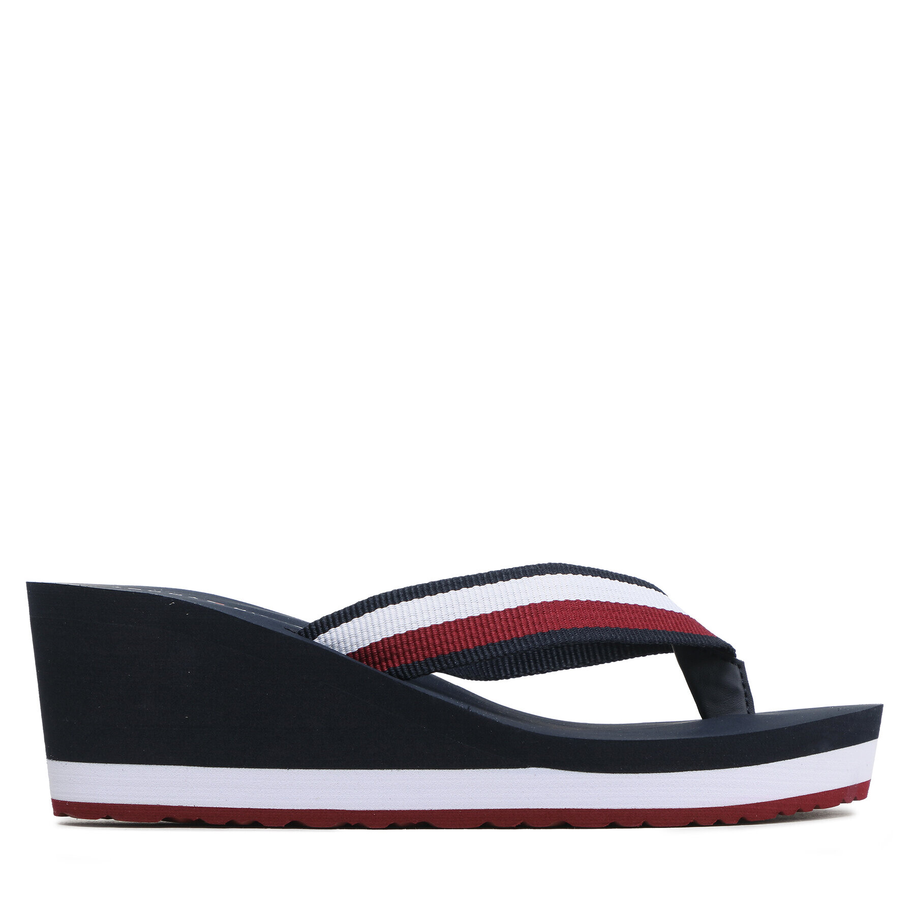 Tommy Hilfiger Žabky Essential Corp Flip Flop Wedge FW0FW07263 Farebná - Pepit.sk