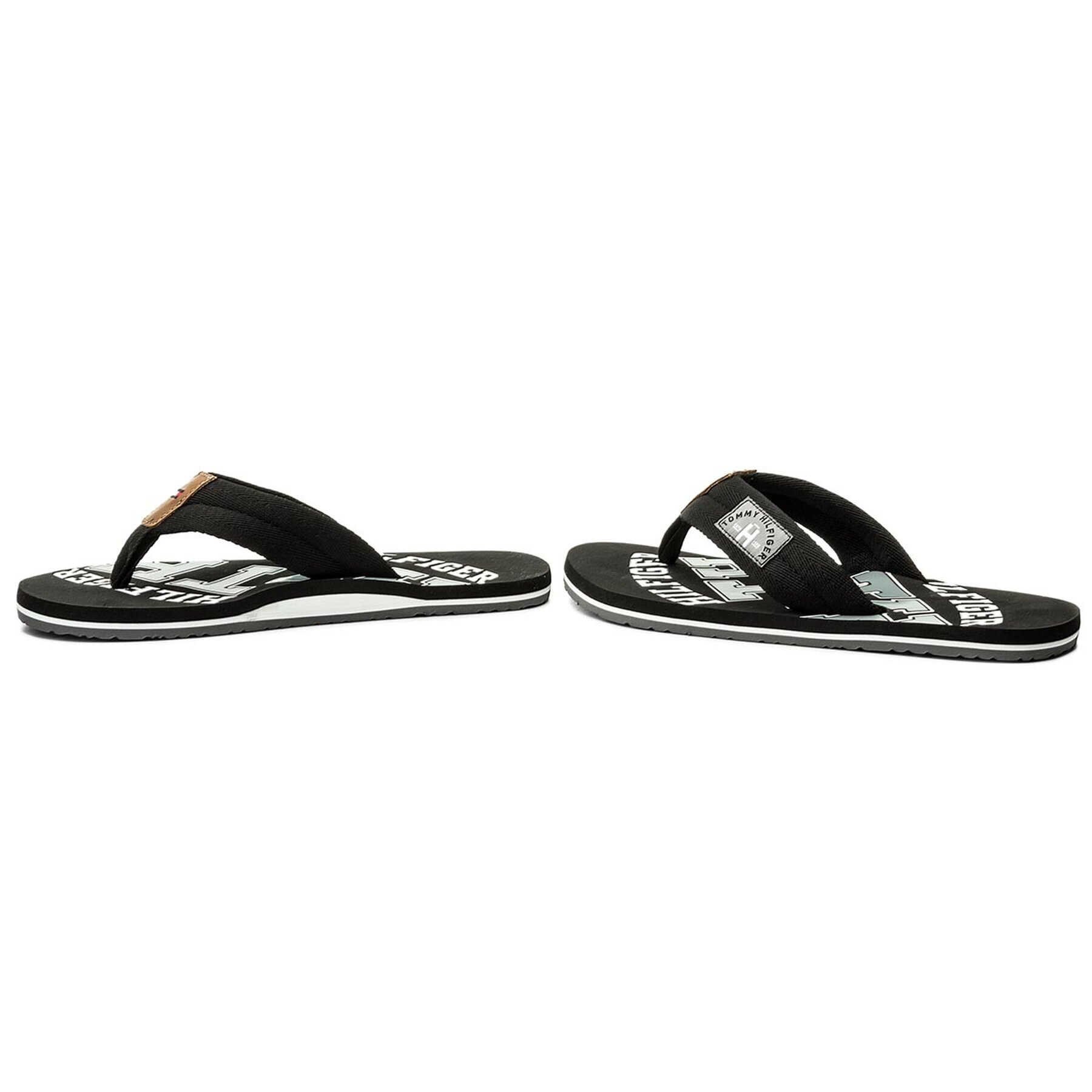 Tommy Hilfiger Žabky Essential Th Beach Sandal FM0FM01369 Čierna - Pepit.sk