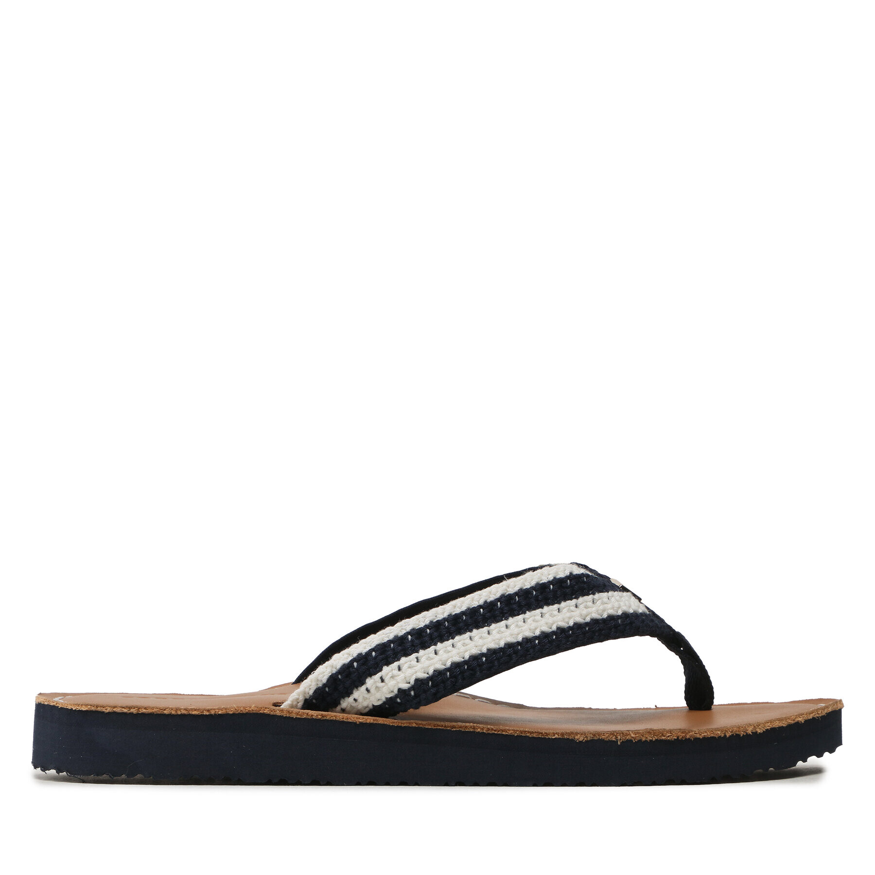 Tommy Hilfiger Žabky Feminne Crochet Flip Flop FW0FW07261 Tmavomodrá - Pepit.sk