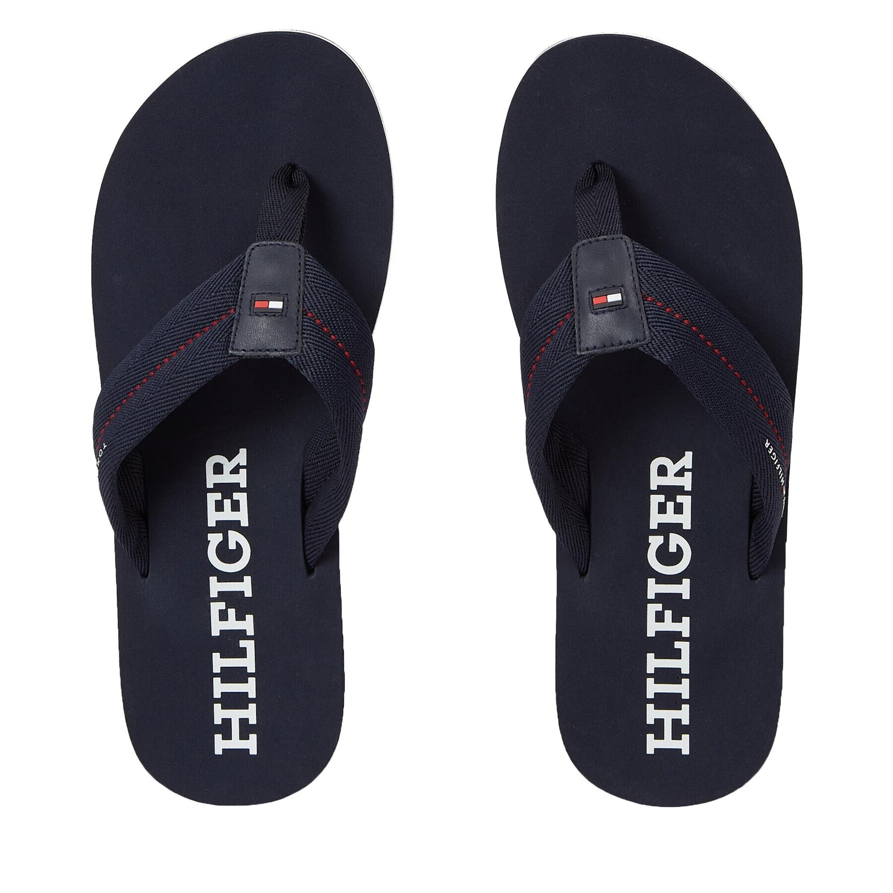 Tommy Hilfiger Žabky Im Bold Hilfiger Beach Sandal FM0FM04864 Modrá - Pepit.sk