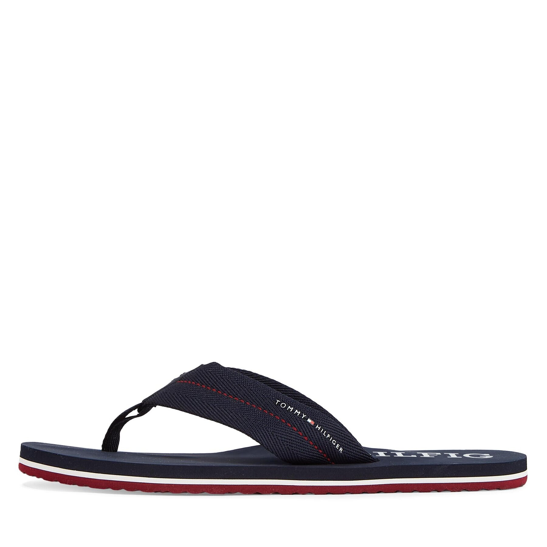 Tommy Hilfiger Žabky Im Bold Hilfiger Beach Sandal FM0FM04864 Modrá - Pepit.sk